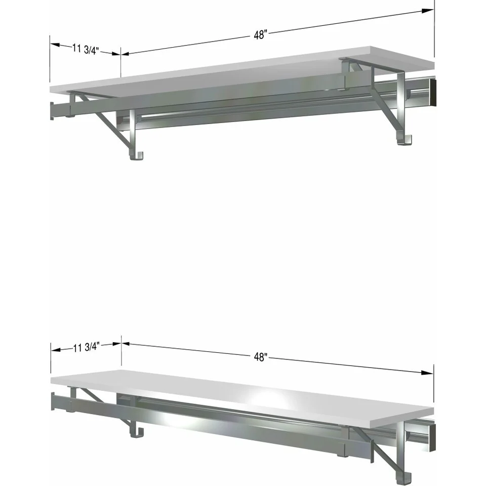 arrange a SPACE RCMBX Double Shelf-Hang Closet System