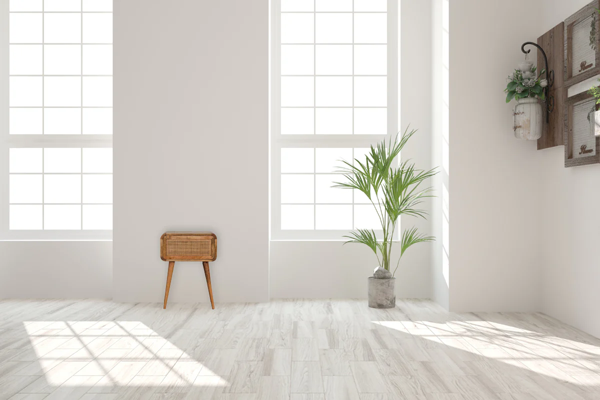 Mini Woven Nightstand