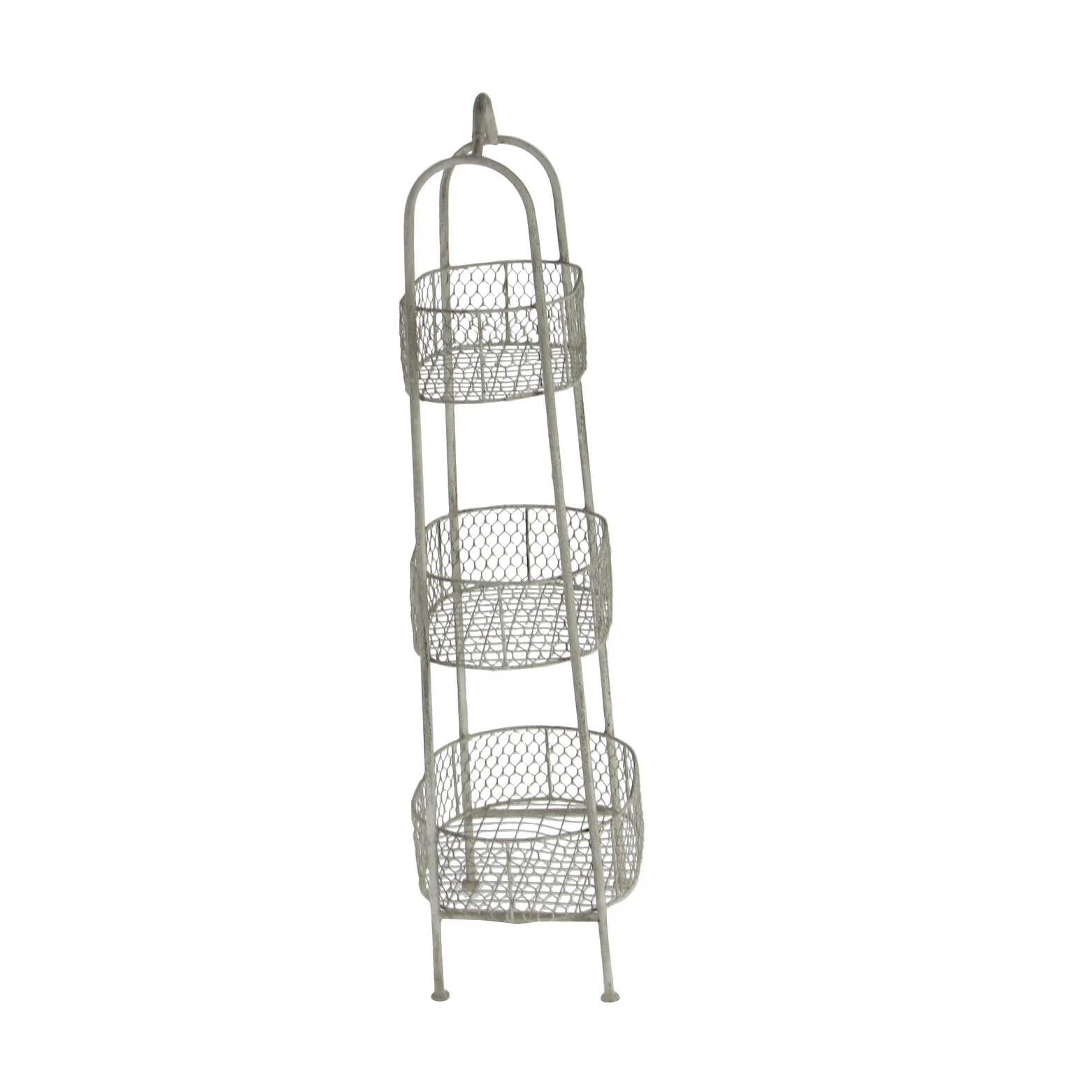 Iron Farmhouse Storage Cart 41 x 15 x 10 - 15 x 10 x 41