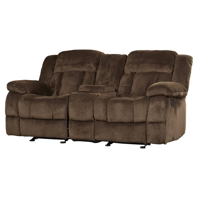 Ecklund 79'' Upholstered Reclining Loveseat
