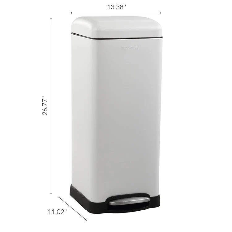 happimess Betty Retro 8-Gallon Step-Open Trash Can