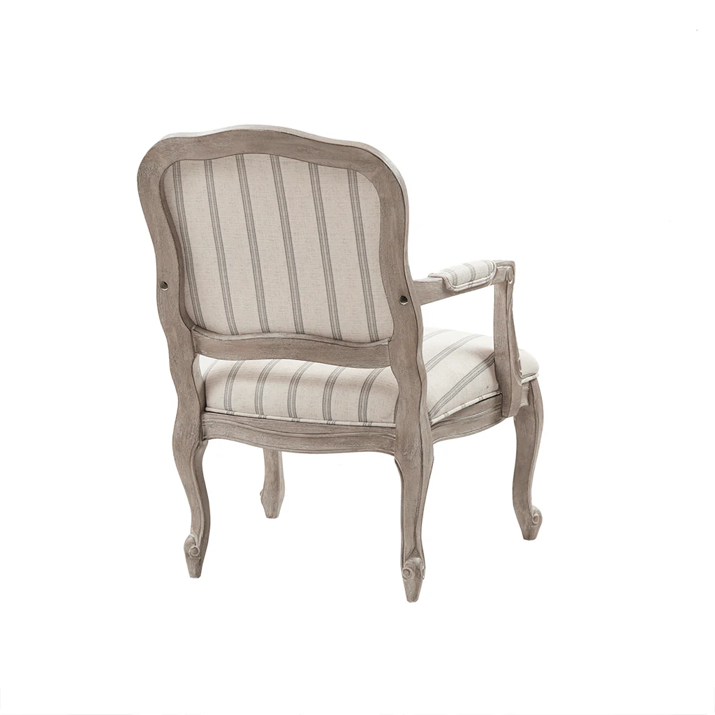 Upholstered Accent Chair with Camel Back and Pillowtop Arms
