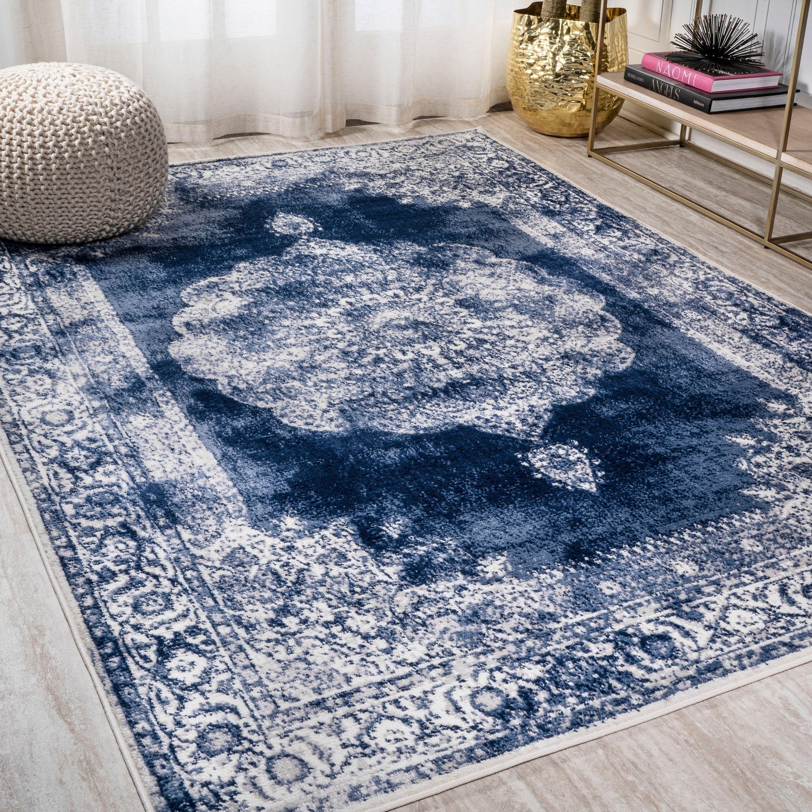 Rosalia Cottage Medallion Area Rug