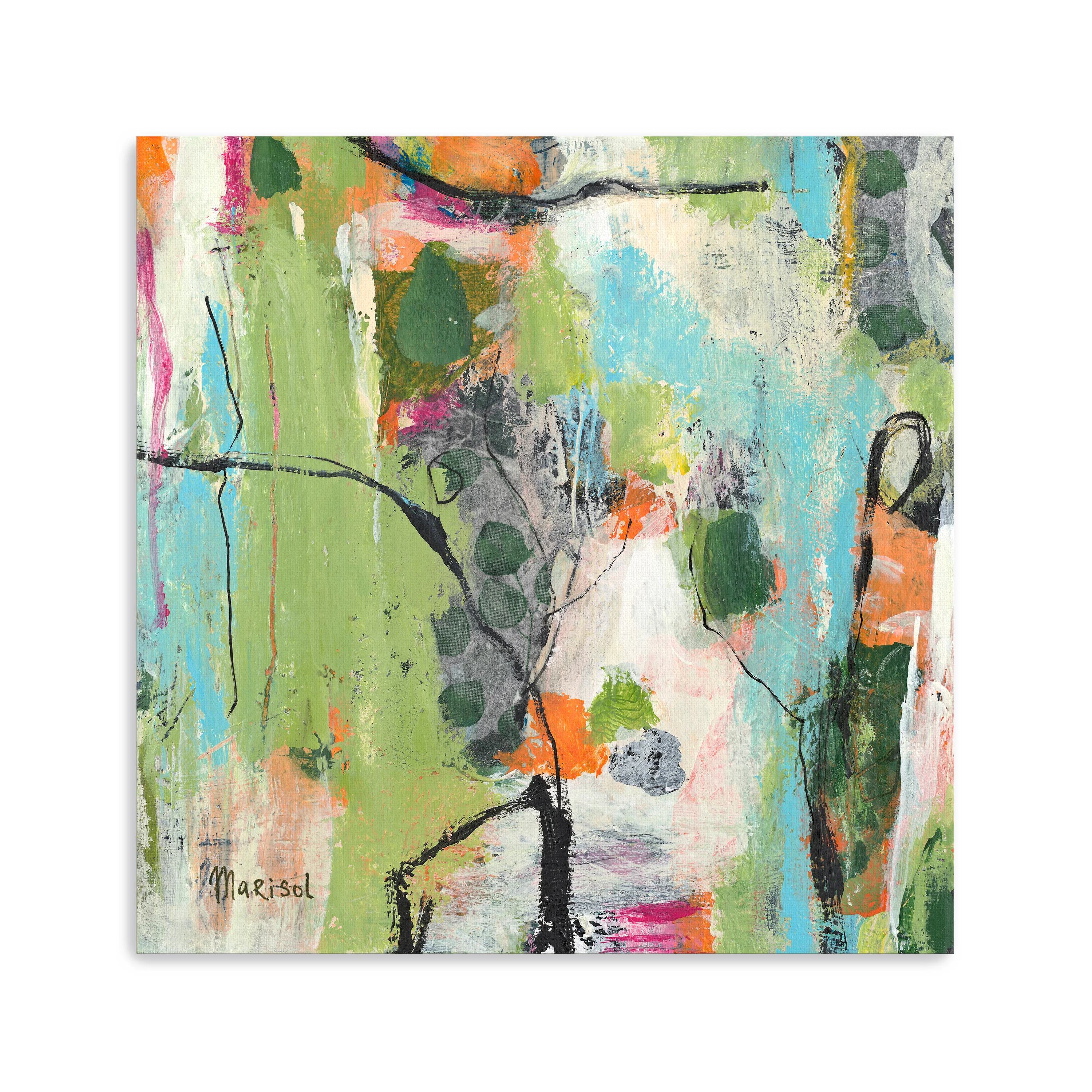 June Canvas Giclee