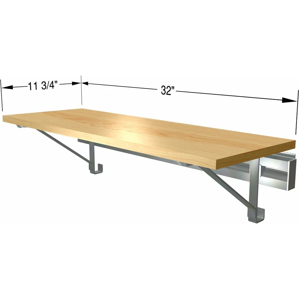 arrange a SPACE RCSS12 Single Wall Mounted Shelf (SHELF ONLY - no hang)