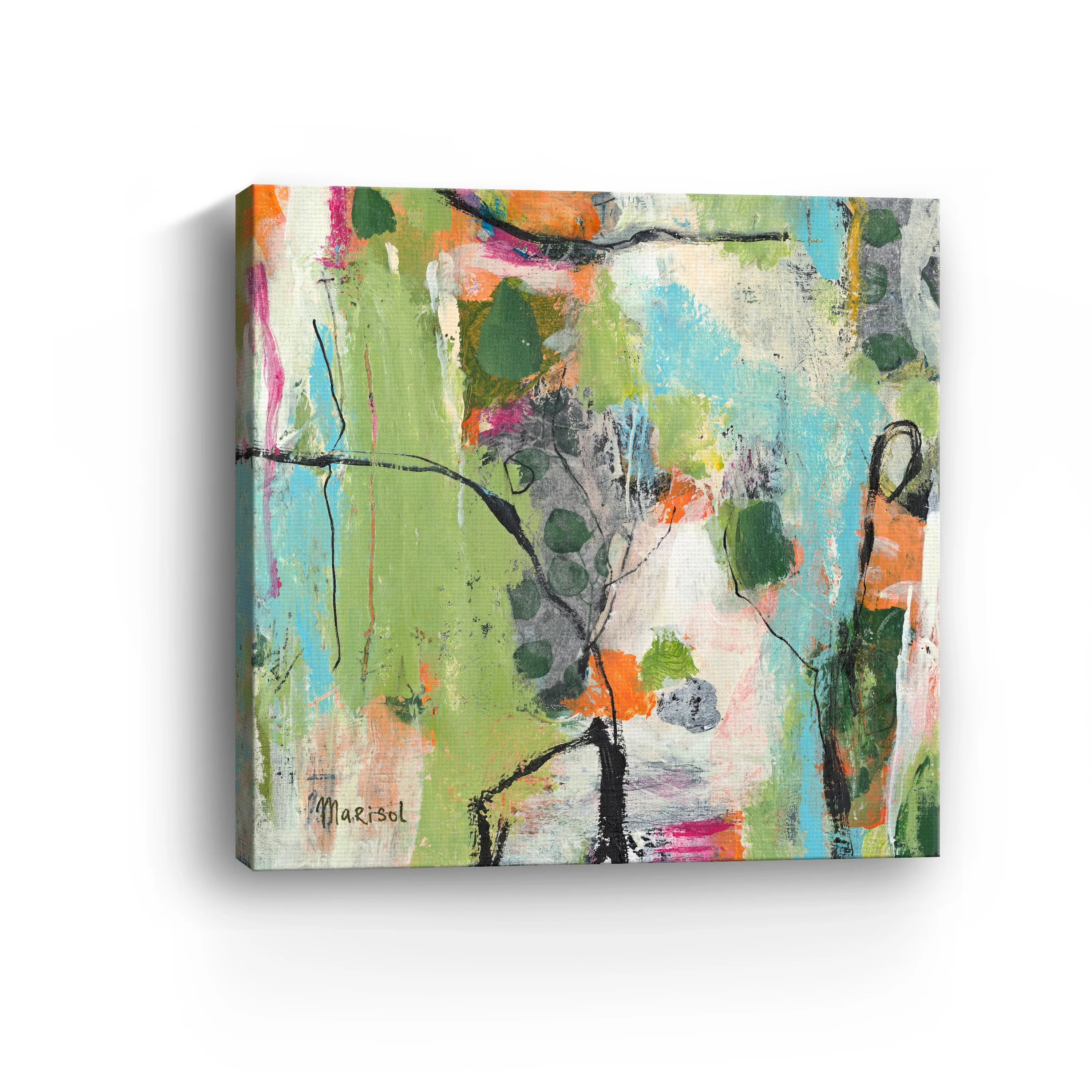 June Canvas Giclee