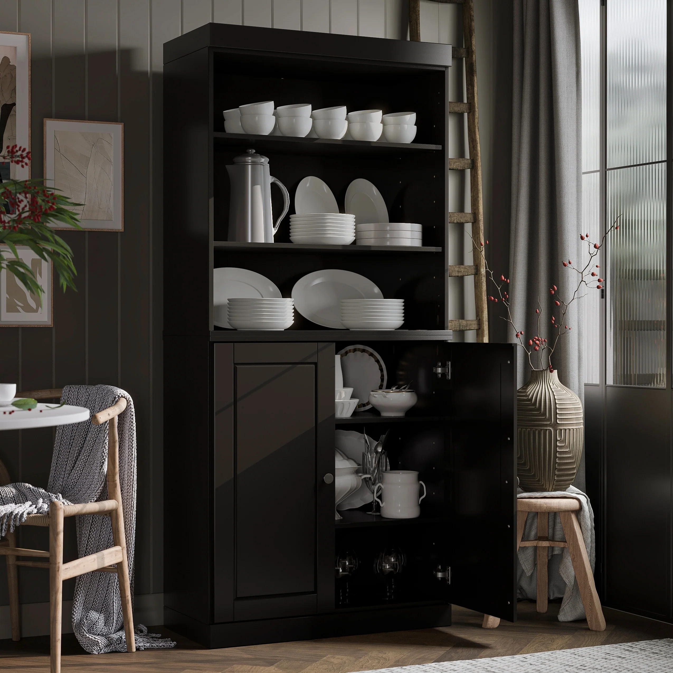 100% Solid Wood 32