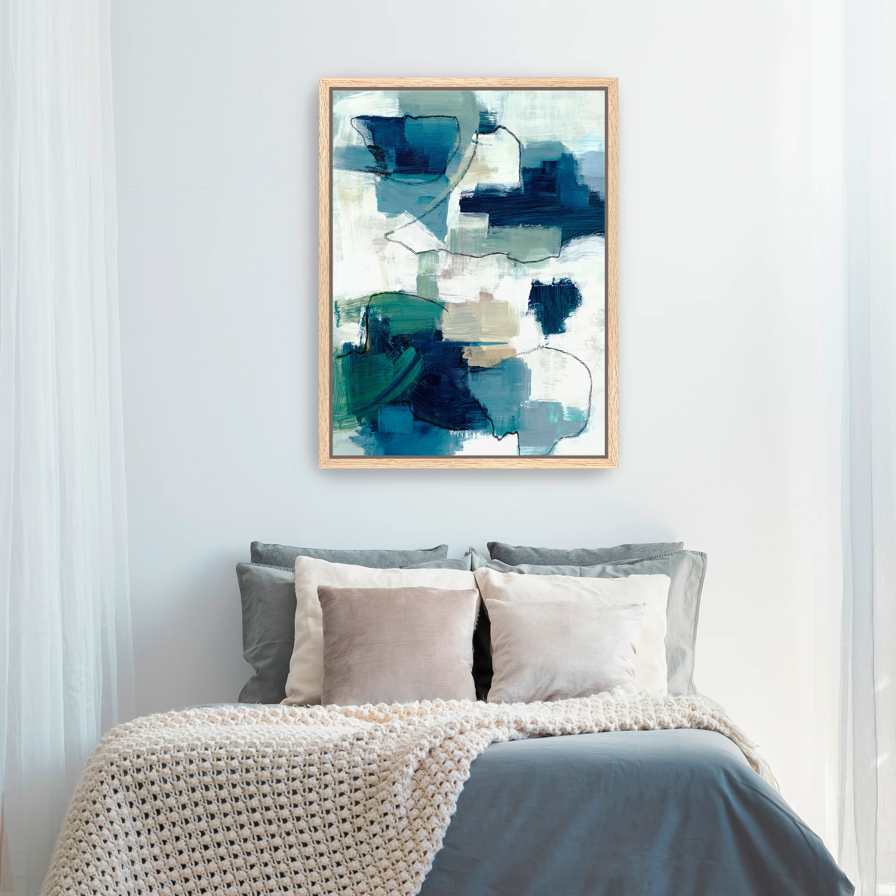 Sapphire Dreams Canvas Giclee