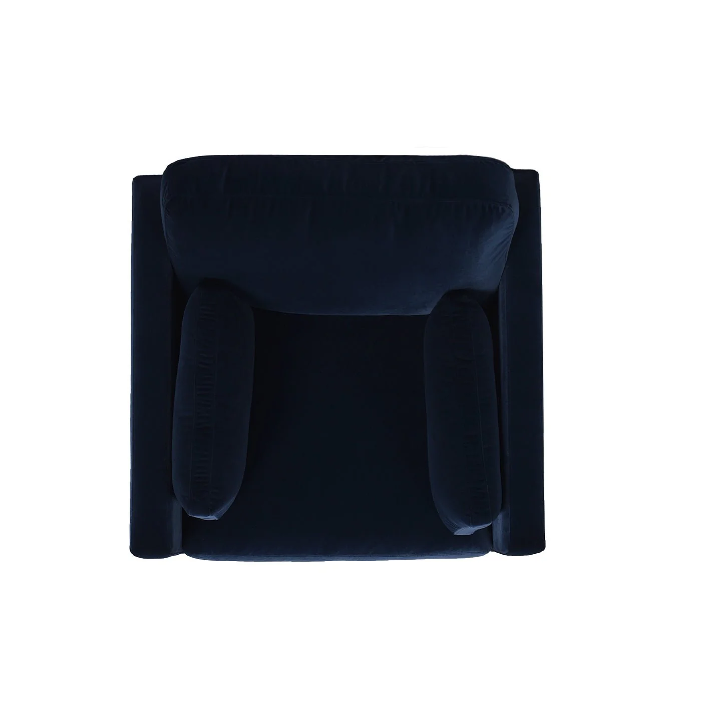 Contour Velvet Upholstered Accent Chair with Removable and Reversible Back