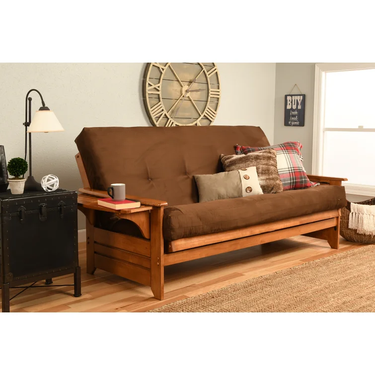 Johnte 82'' Wide Full Futon And Mattress