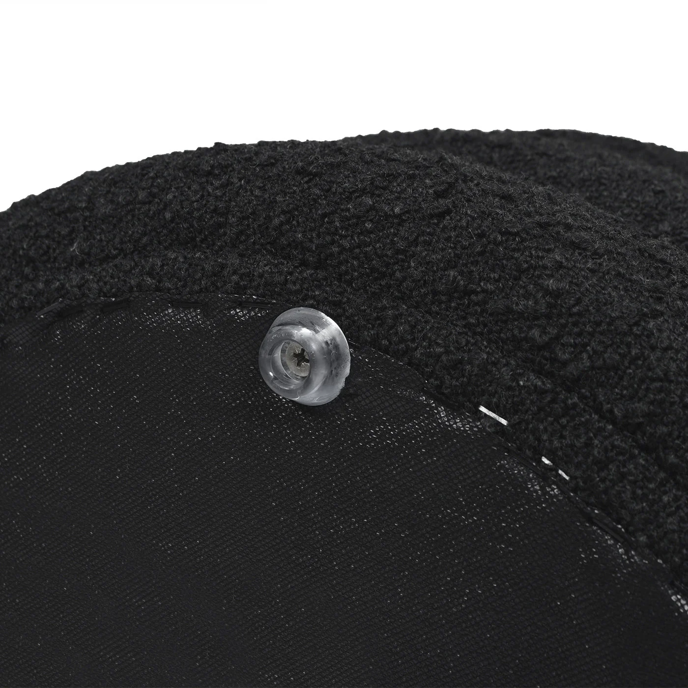 Capstone Oversized Round Ottoman with Hidden Storage Compartment