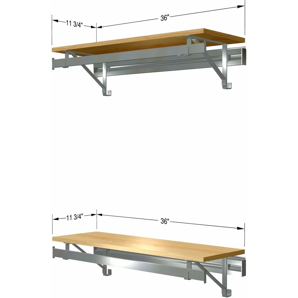 arrange a SPACE RCMBX Double Shelf-Hang Closet System