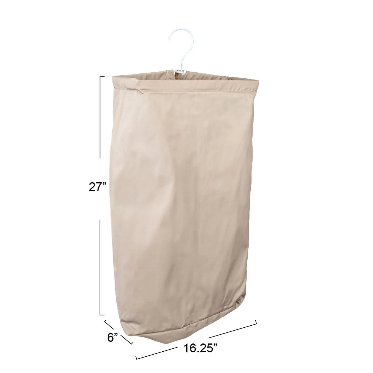 Household Essentials Door Hanging Laundry Bag with Loop Handle
