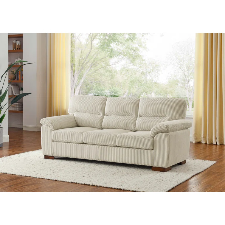 Aziyah 81'' Corduroy Sofa