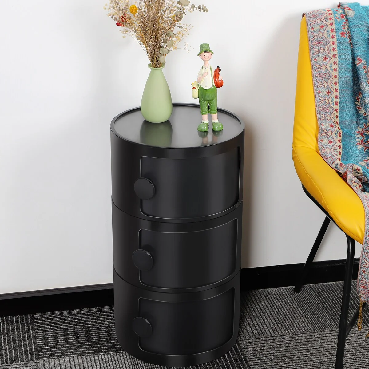 ABS Multifunction Storage Table Stackable Detachable Organizer