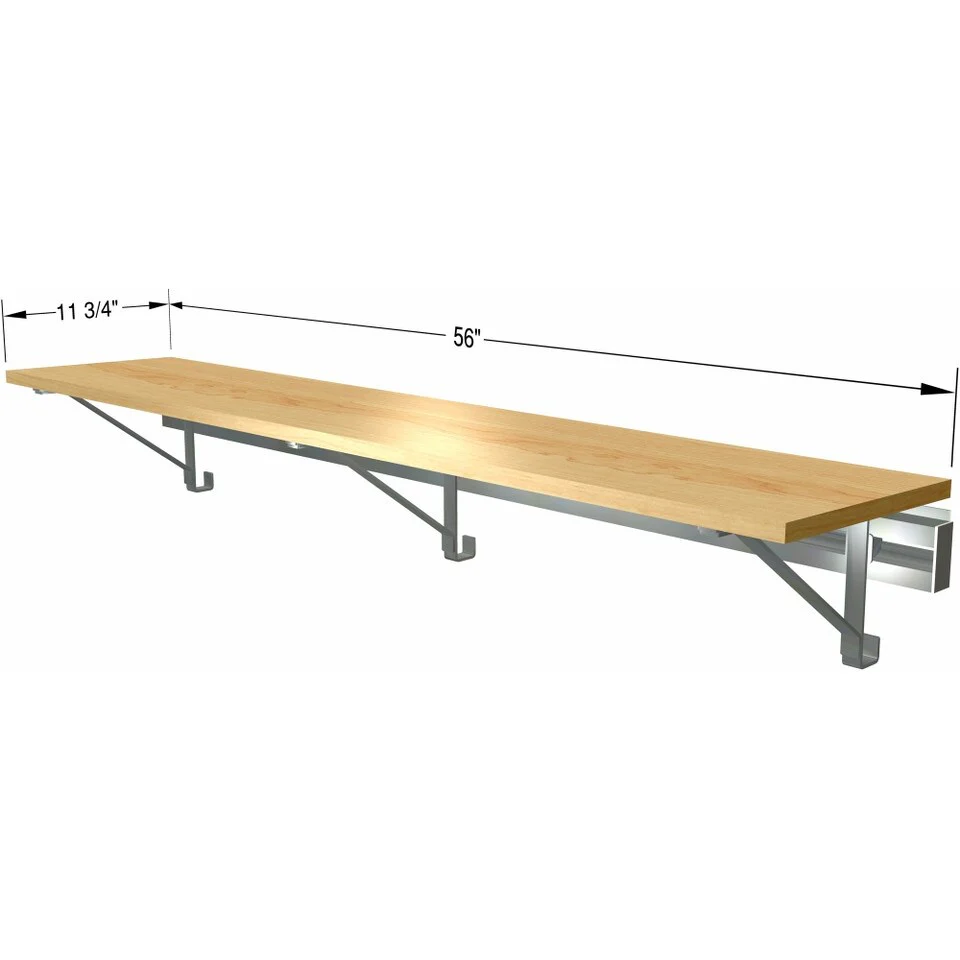 arrange a SPACE RCSS12 Single Wall Mounted Shelf (SHELF ONLY - no hang)