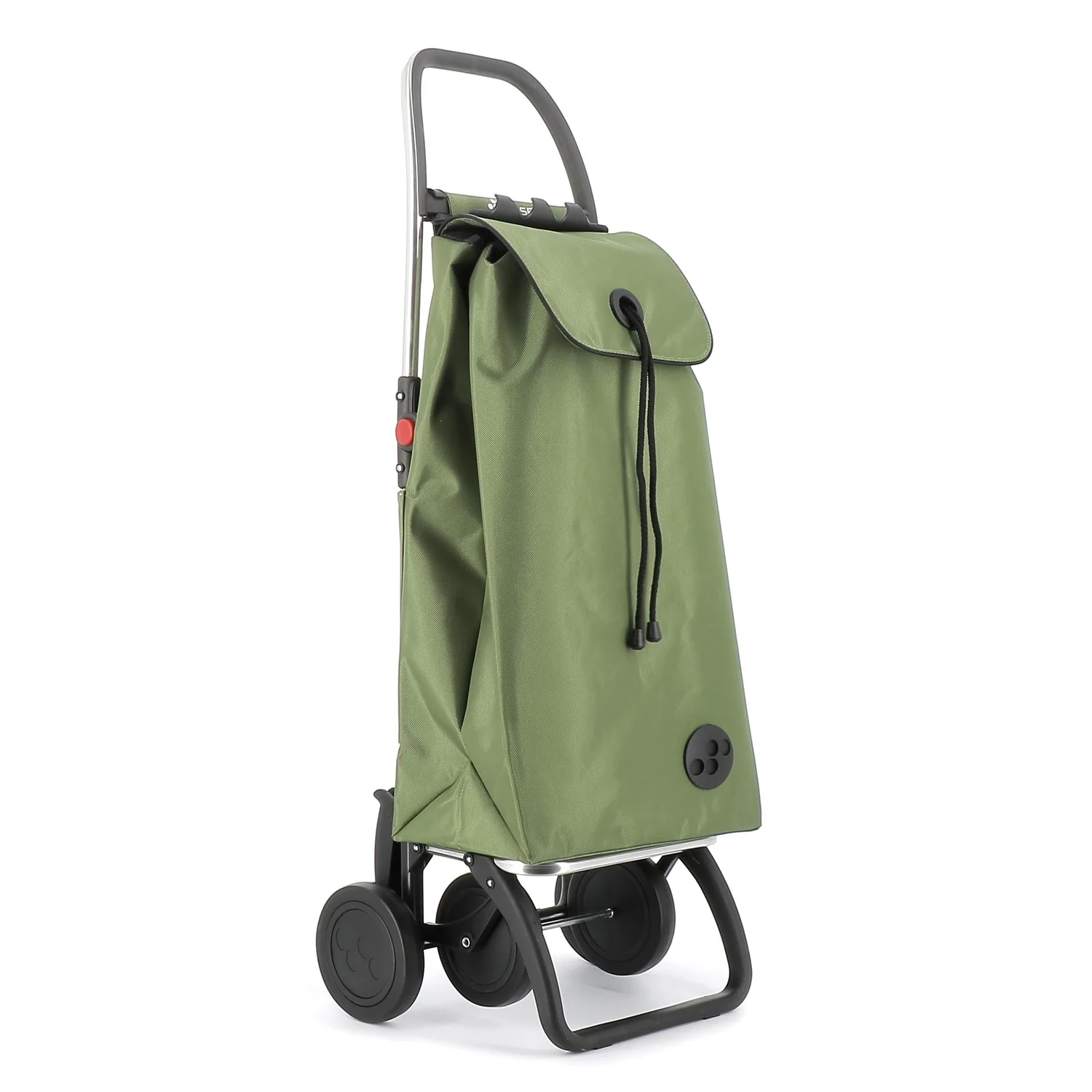 Rolser I-Max MF 4 Wheel Foldable Shopping Trolley - 15.35 in. W x 41.34 in. H x 12.6 in. D