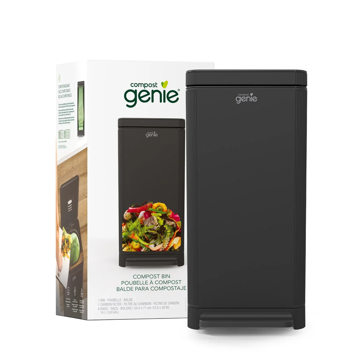Compost Genie Bin W/8 bags