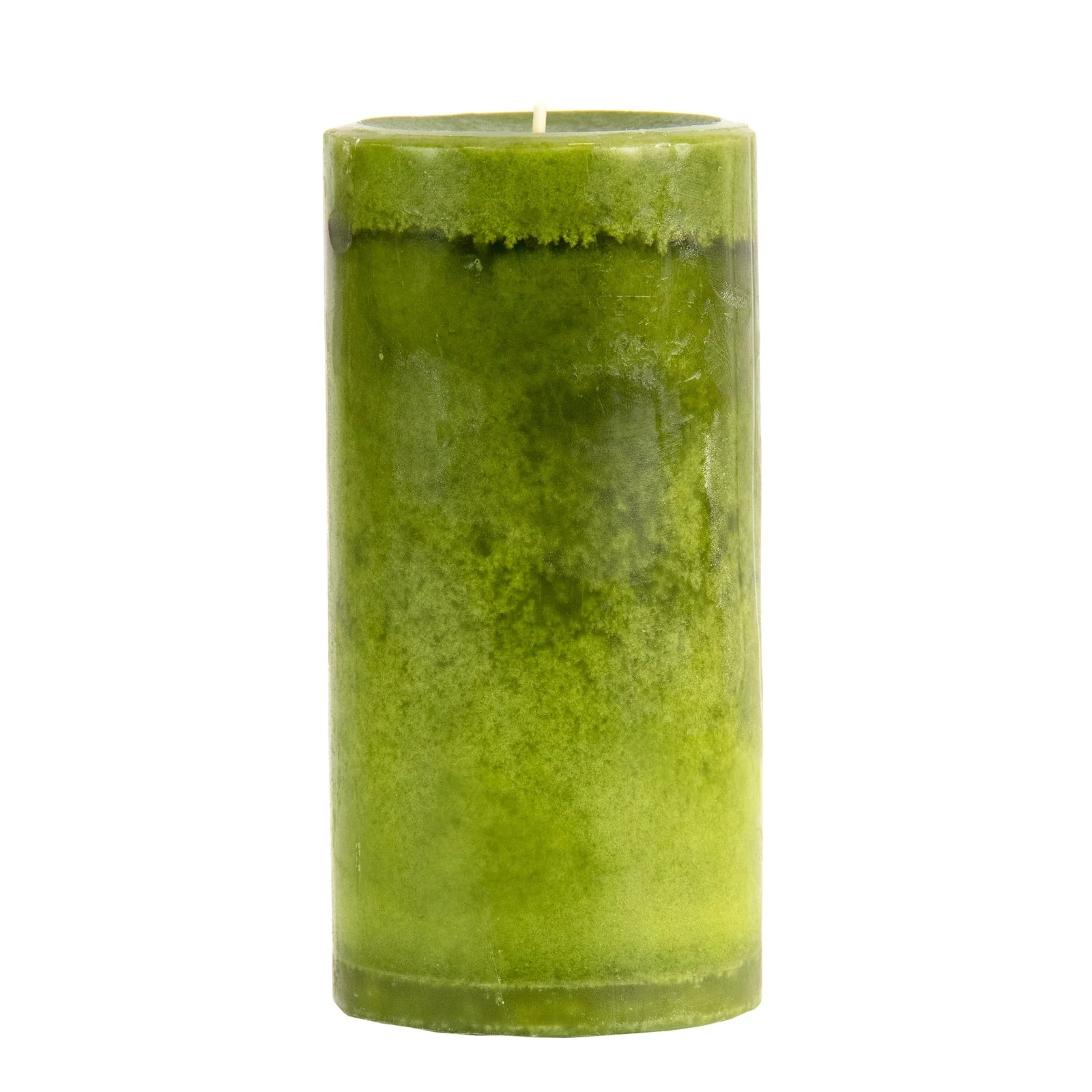 Pier 1 Citrus Cilantro® Mottled 3x6 Pillar Candle