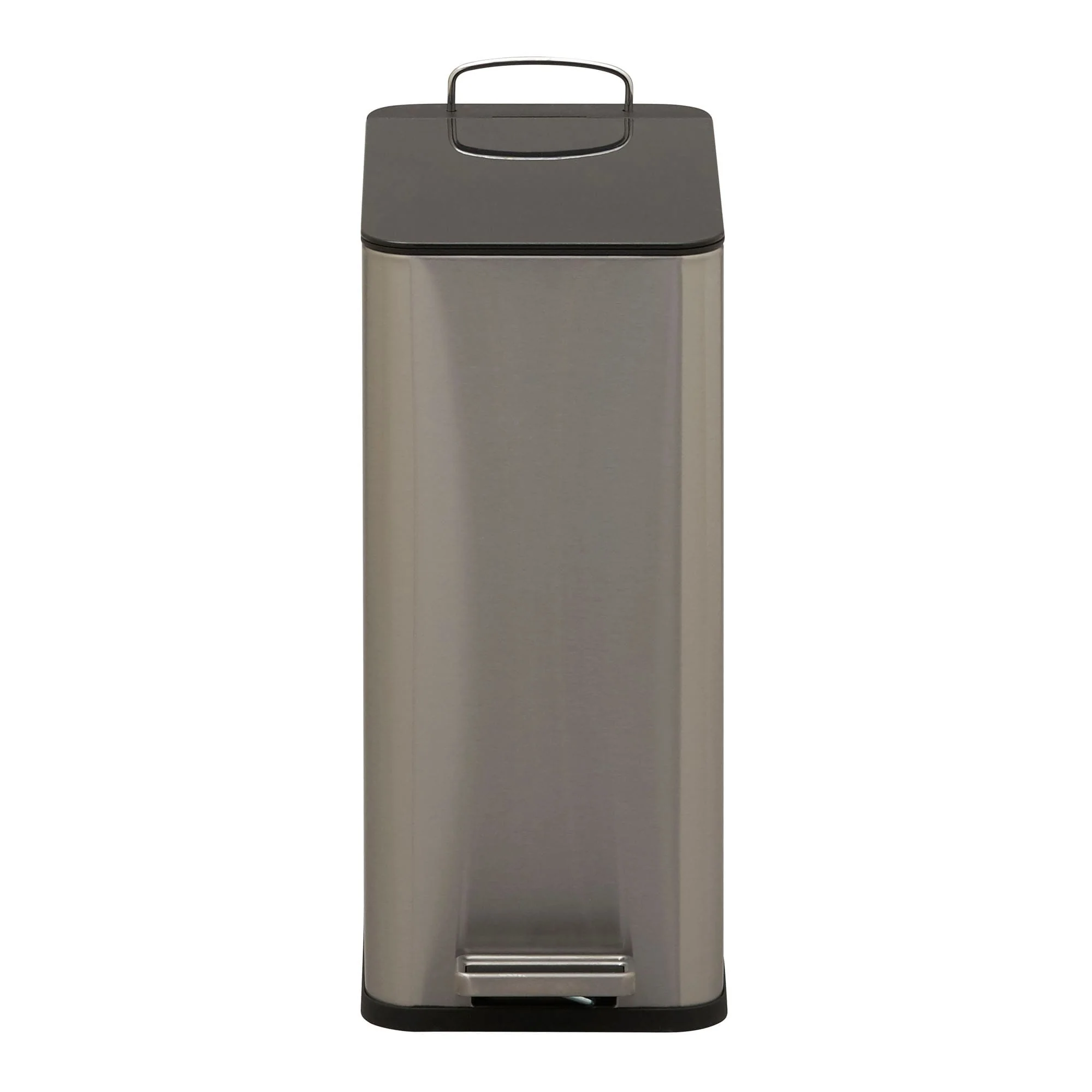 Household Essentials Stainless Steel Slim Trash Can