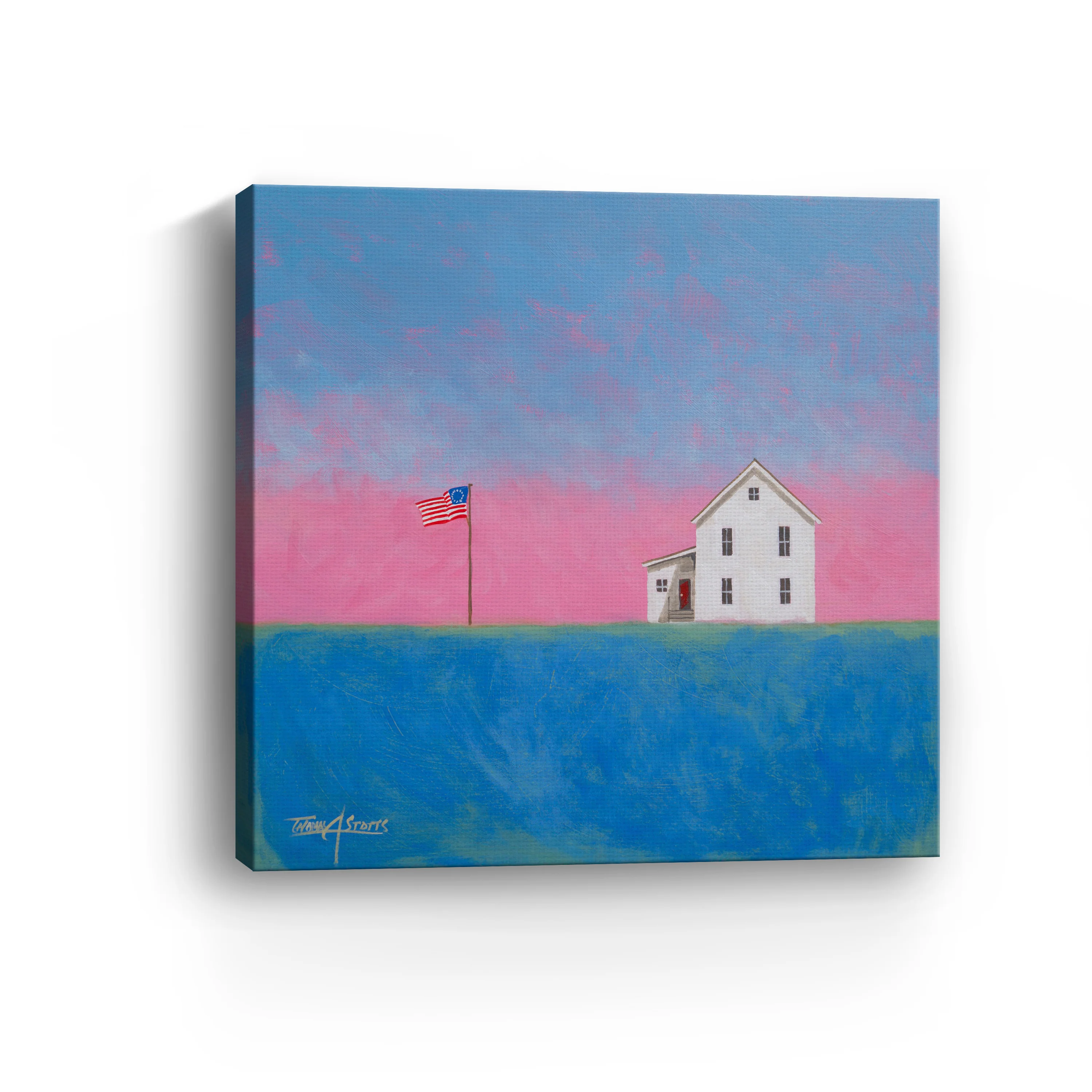 Echoes I Canvas Giclee