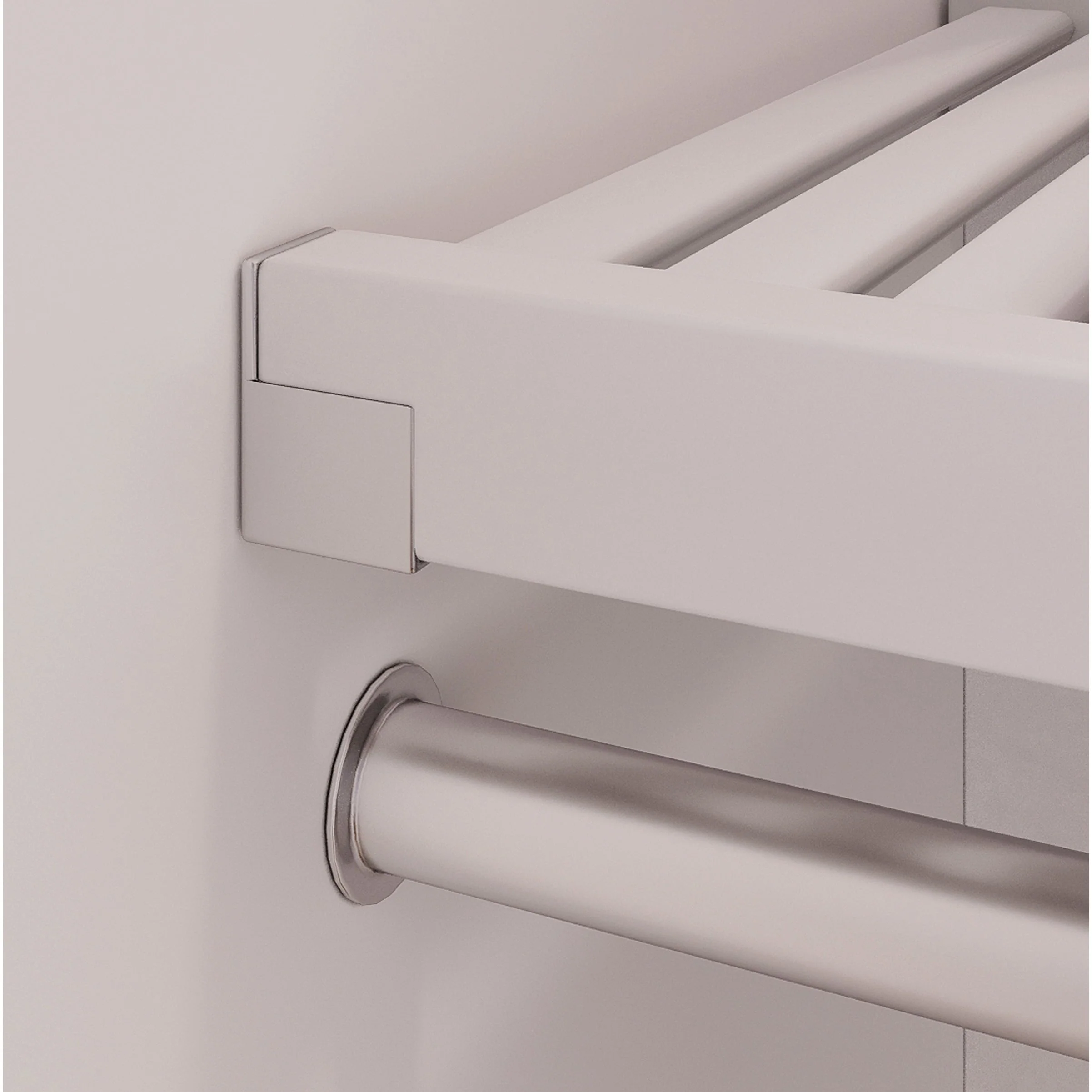 John Louis Home Solid Wood Walk-In Closet System White