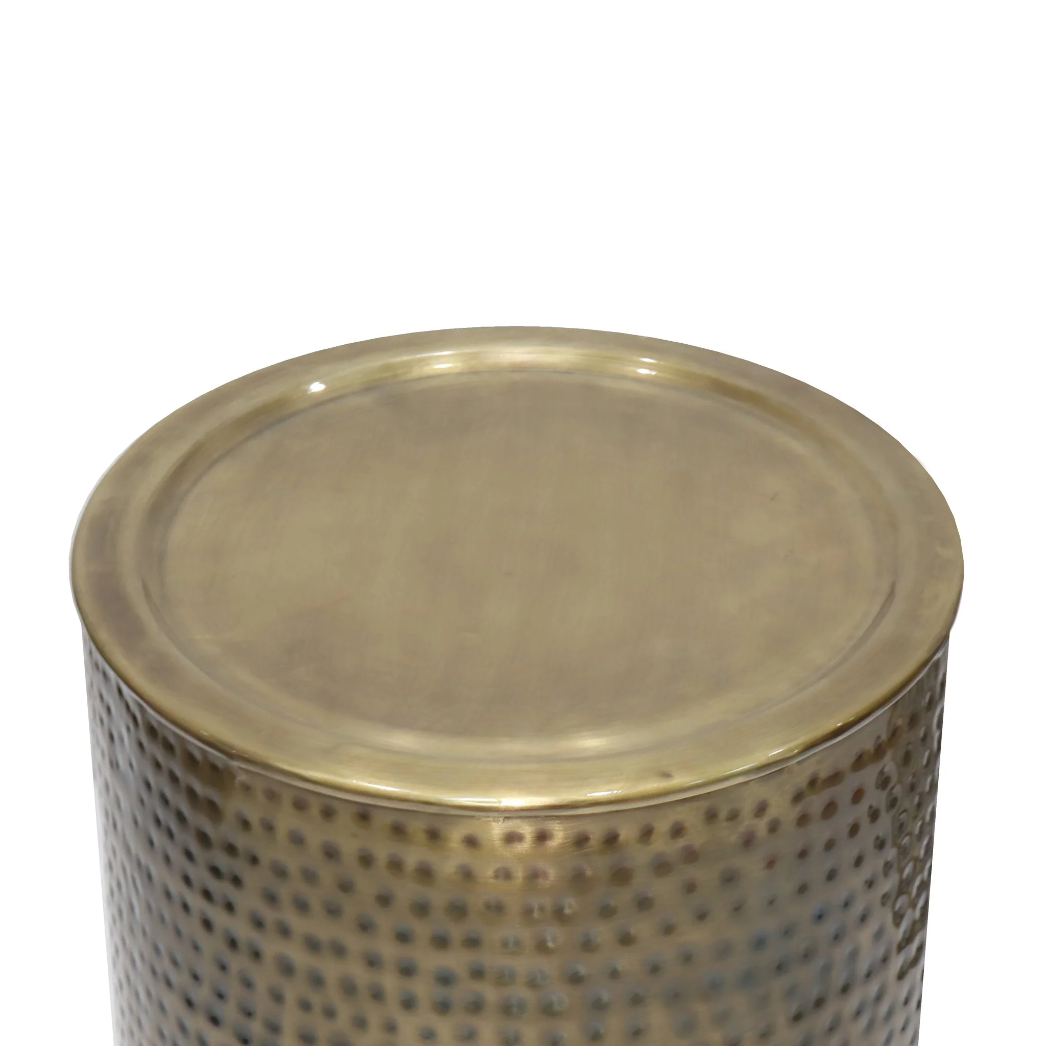 Hyperion Side Table with Round Cylinder Shape