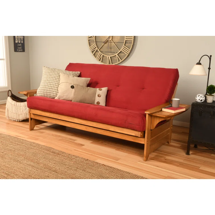 Johnte 82'' Wide Full Futon And Mattress