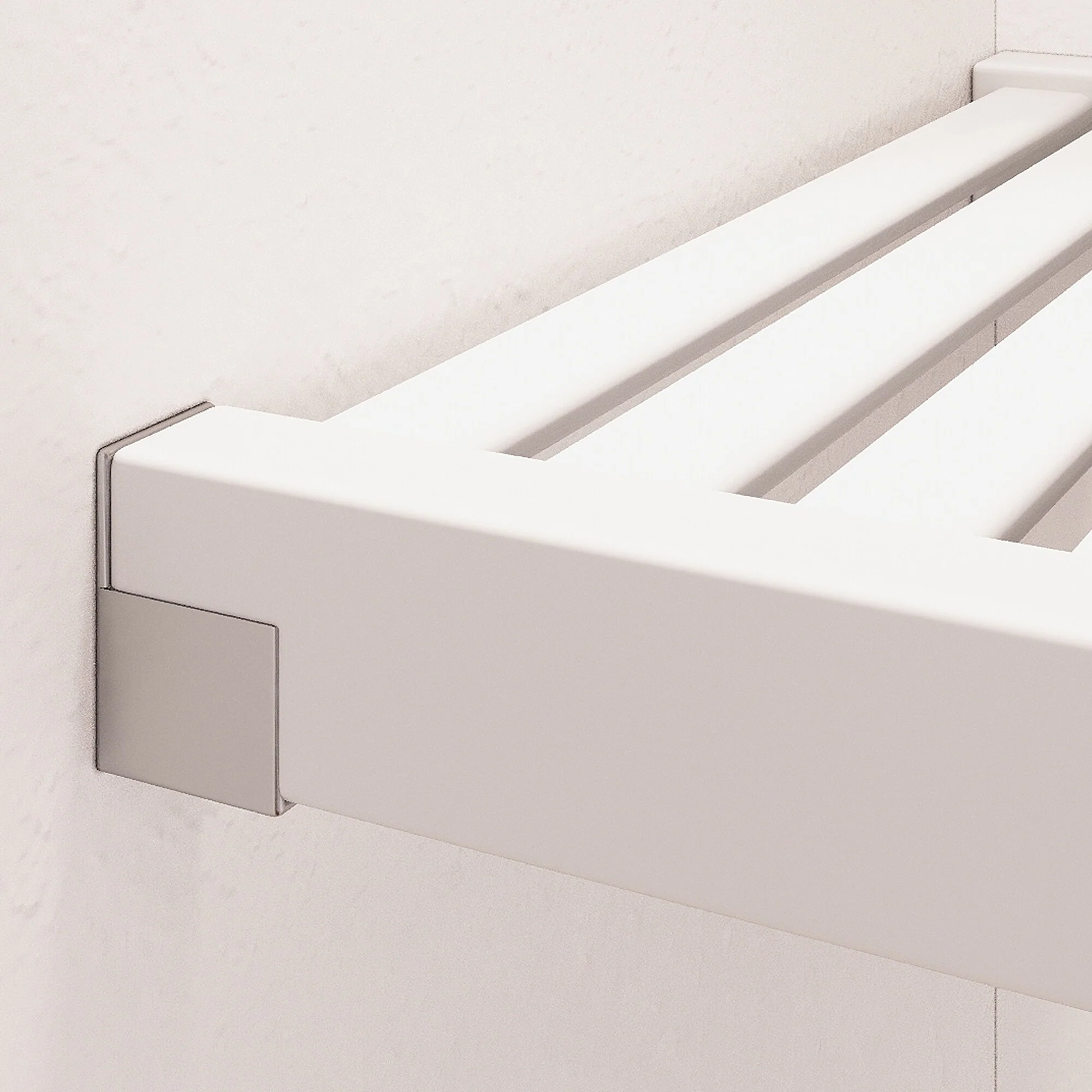 John Louis Home Solid Wood Walk-In Closet System with 3-Drawers White