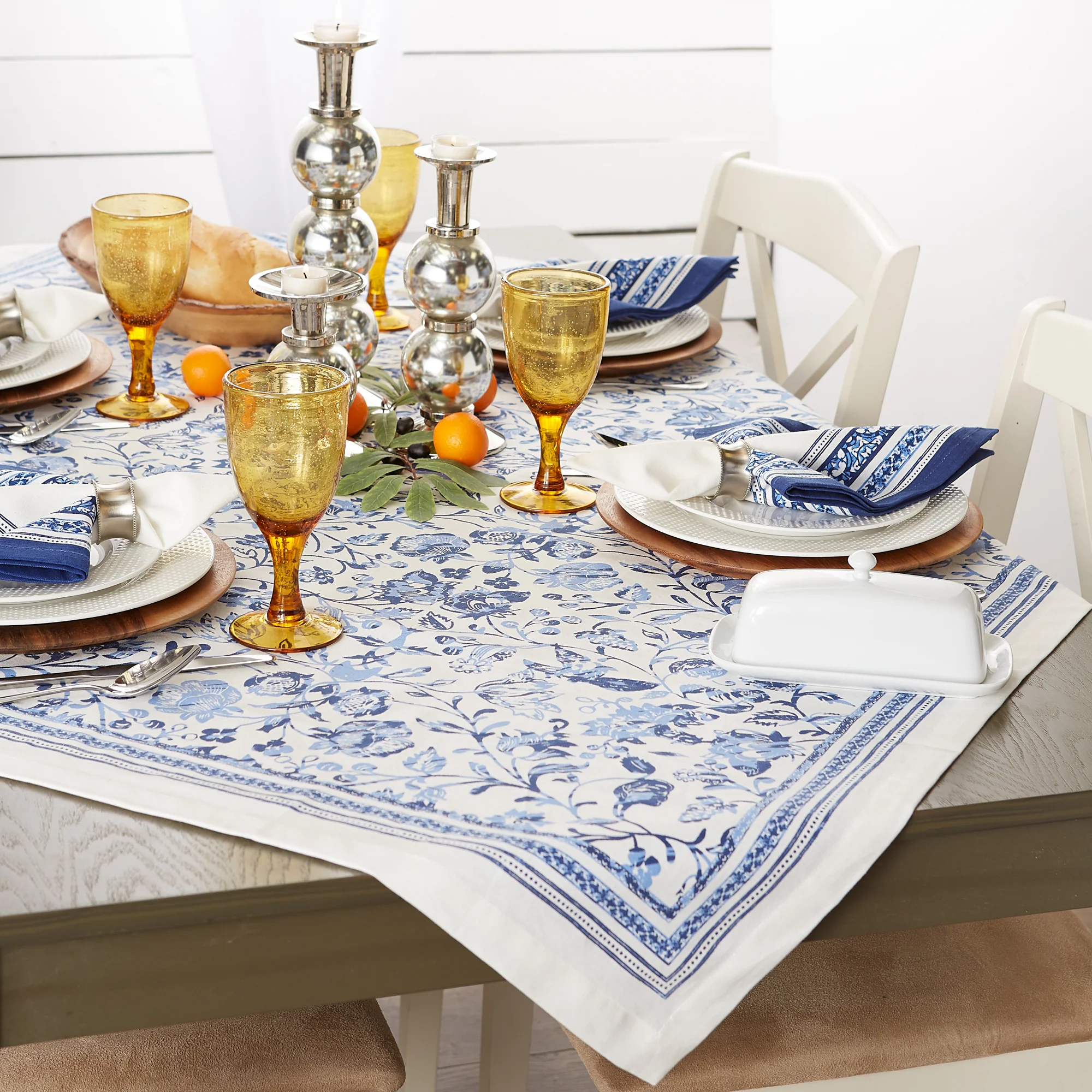 Madiera Print Tablecloth