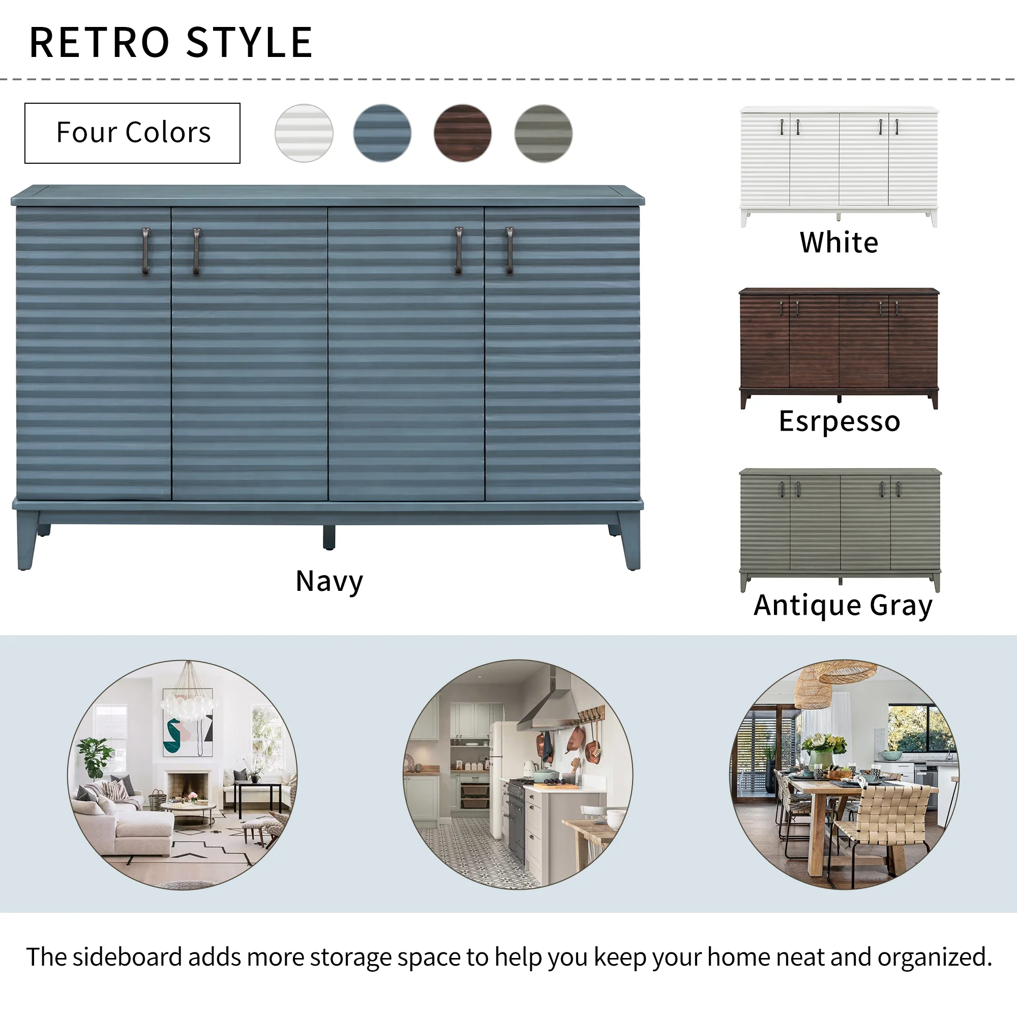 Large Storage Buffet