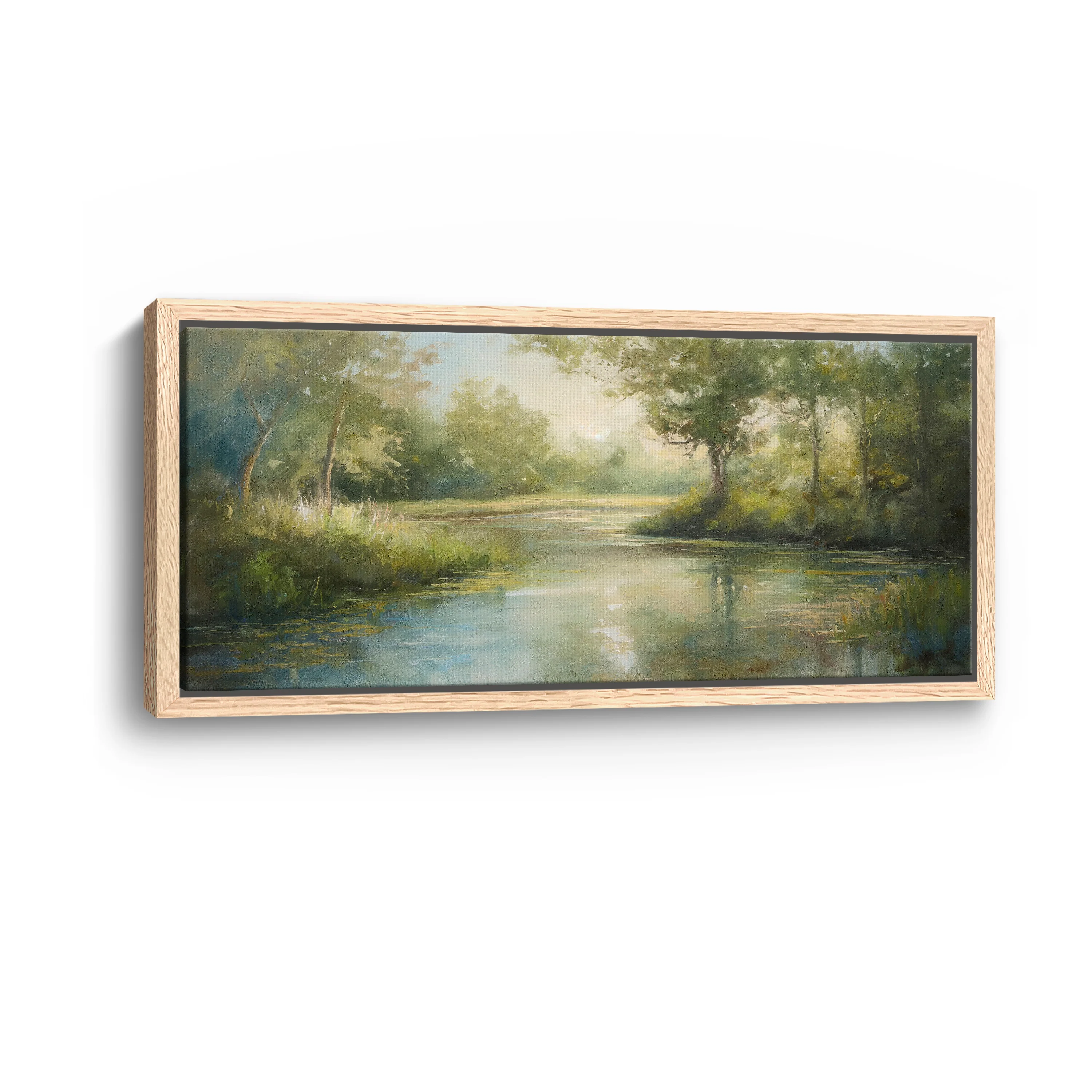 Peaceful Currents Canvas Giclee