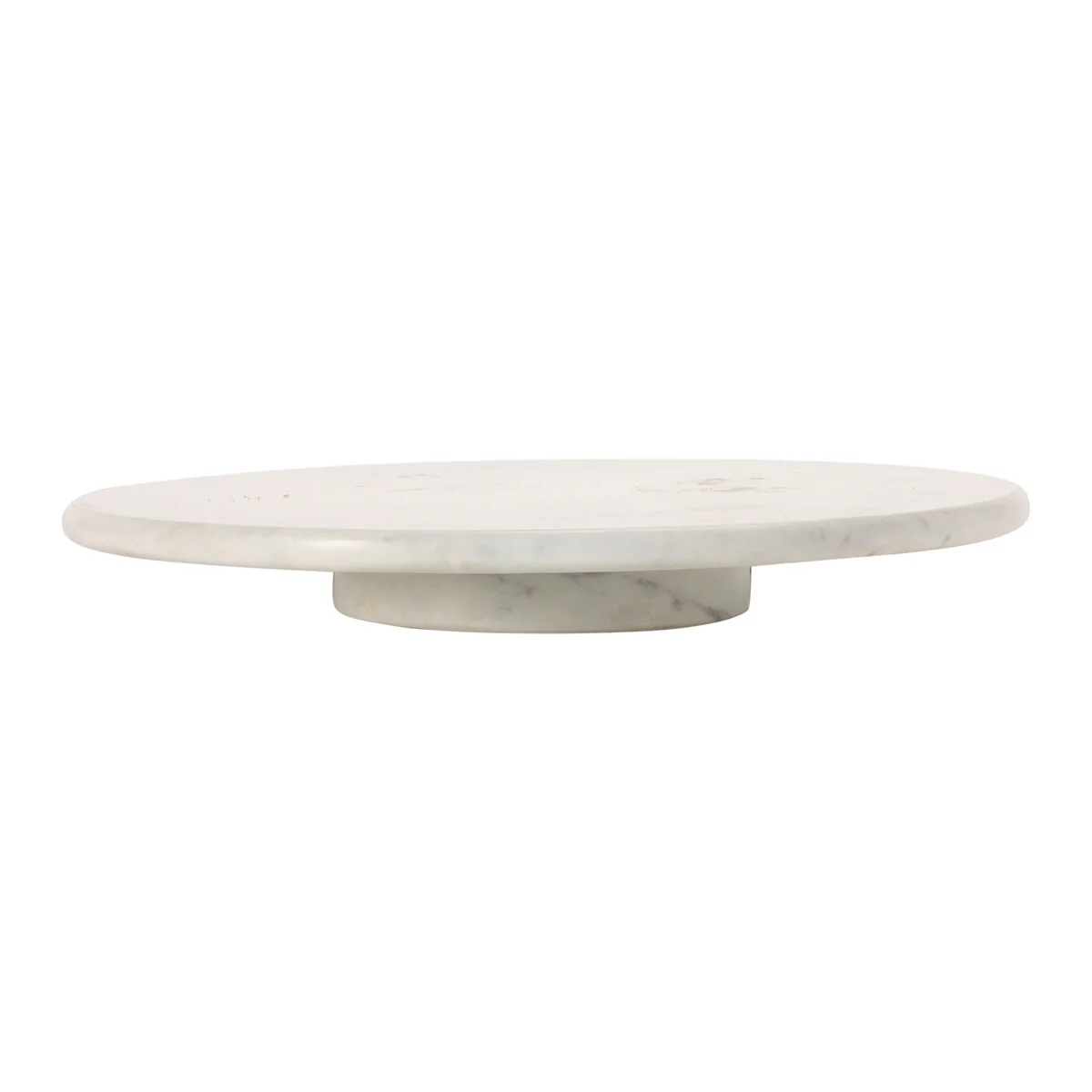 Marble Lazy Susan, White