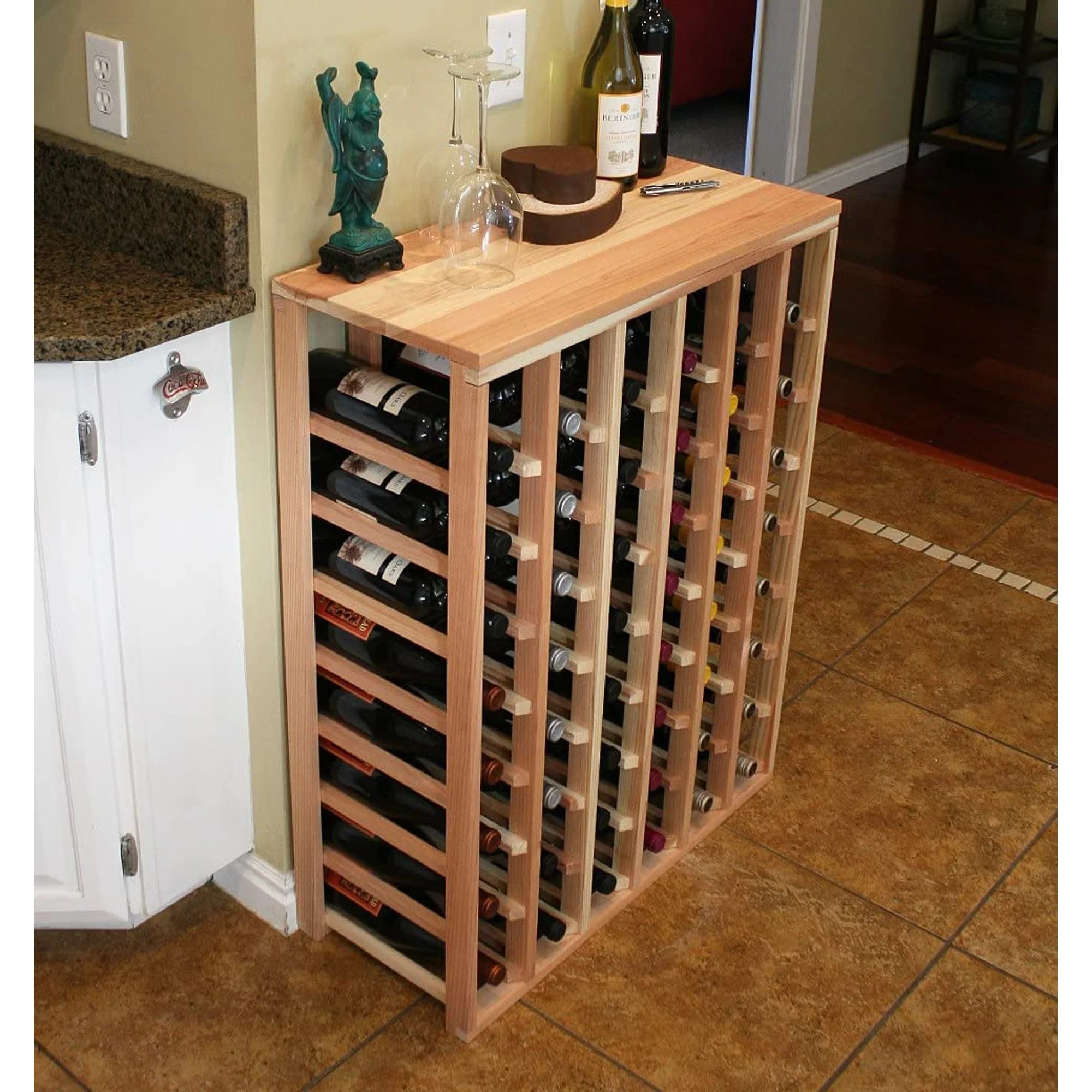 Creekside 48 Bottle Table Top Wine Rack