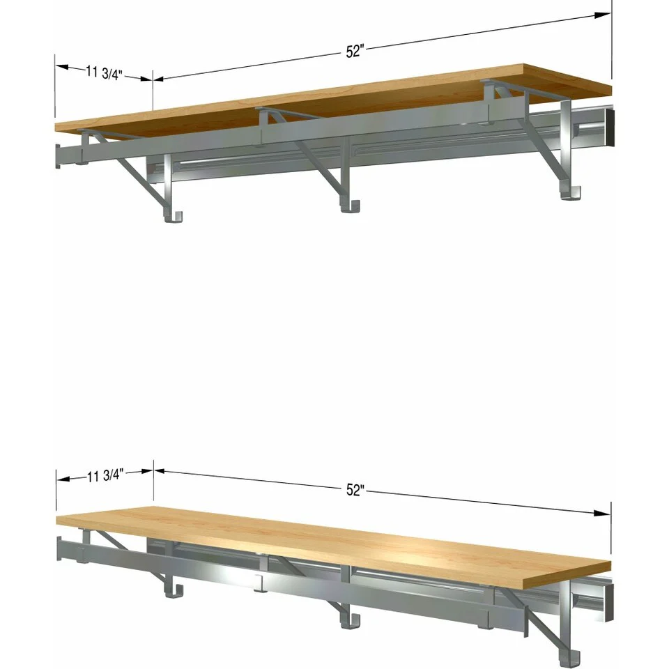arrange a SPACE RCMBX Double Shelf-Hang Closet System