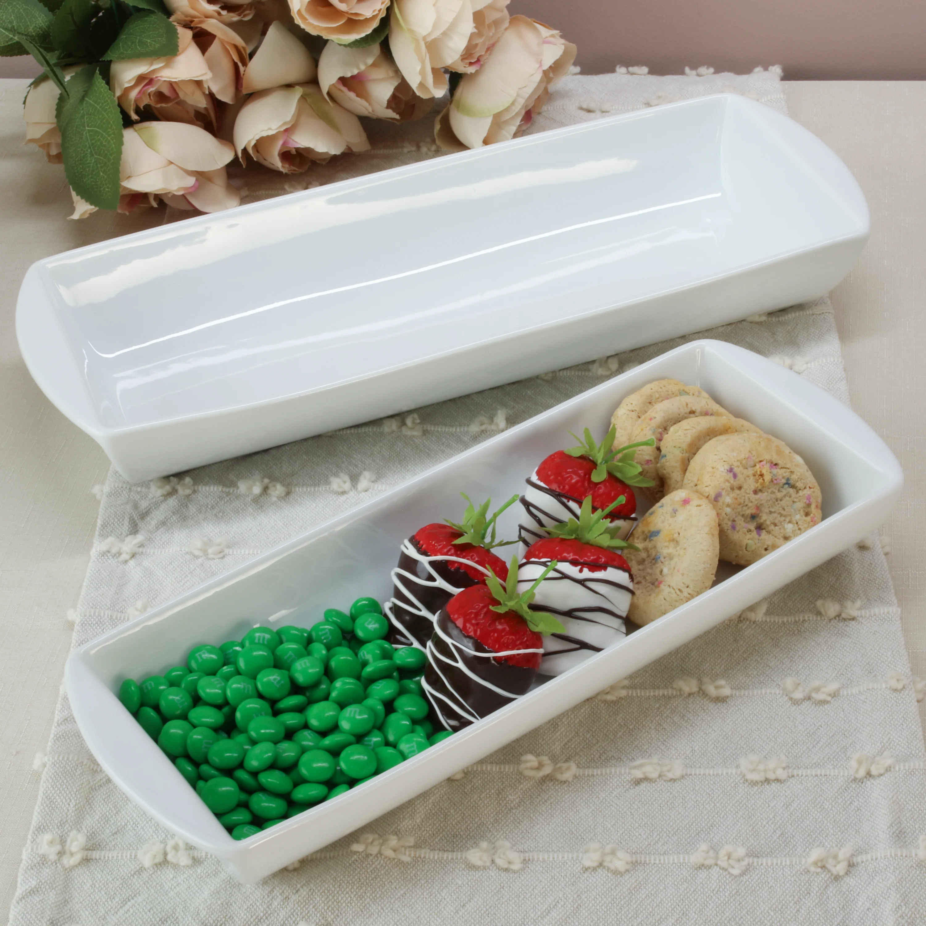 Amar 2 Piece Set Serving Bowls