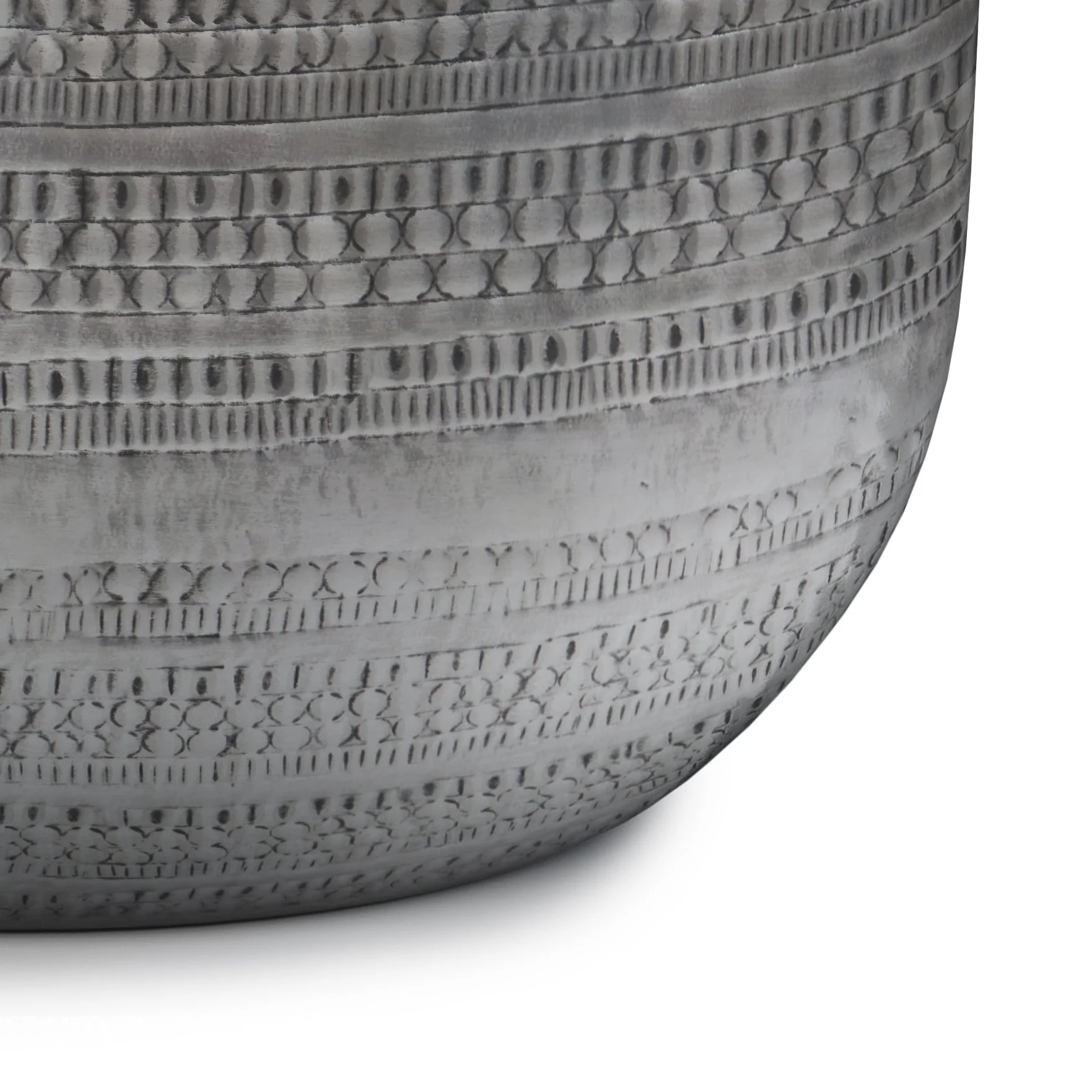 Imagination Large Round-Shaped Metal Coffee Table