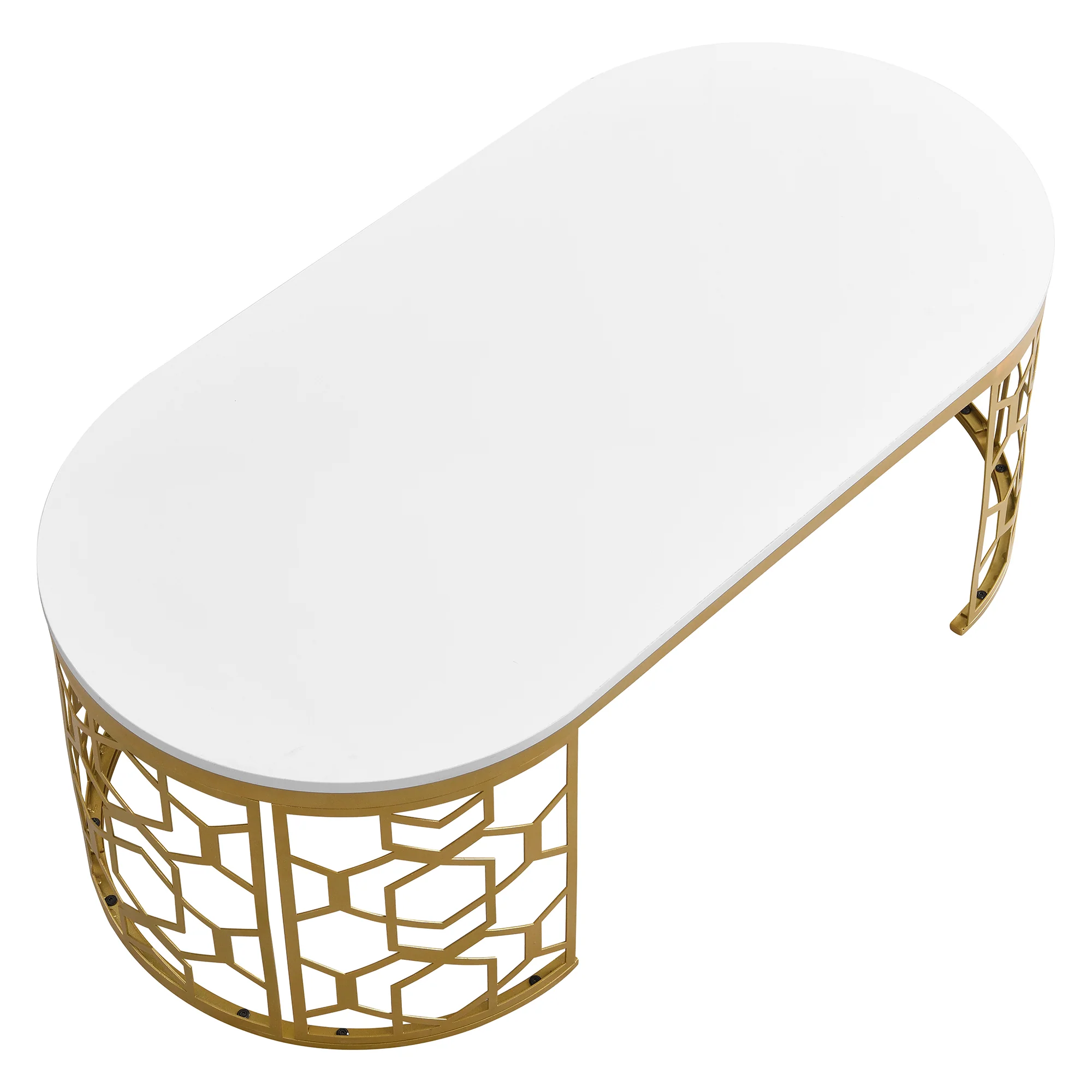 Modern Oval Coffee Table