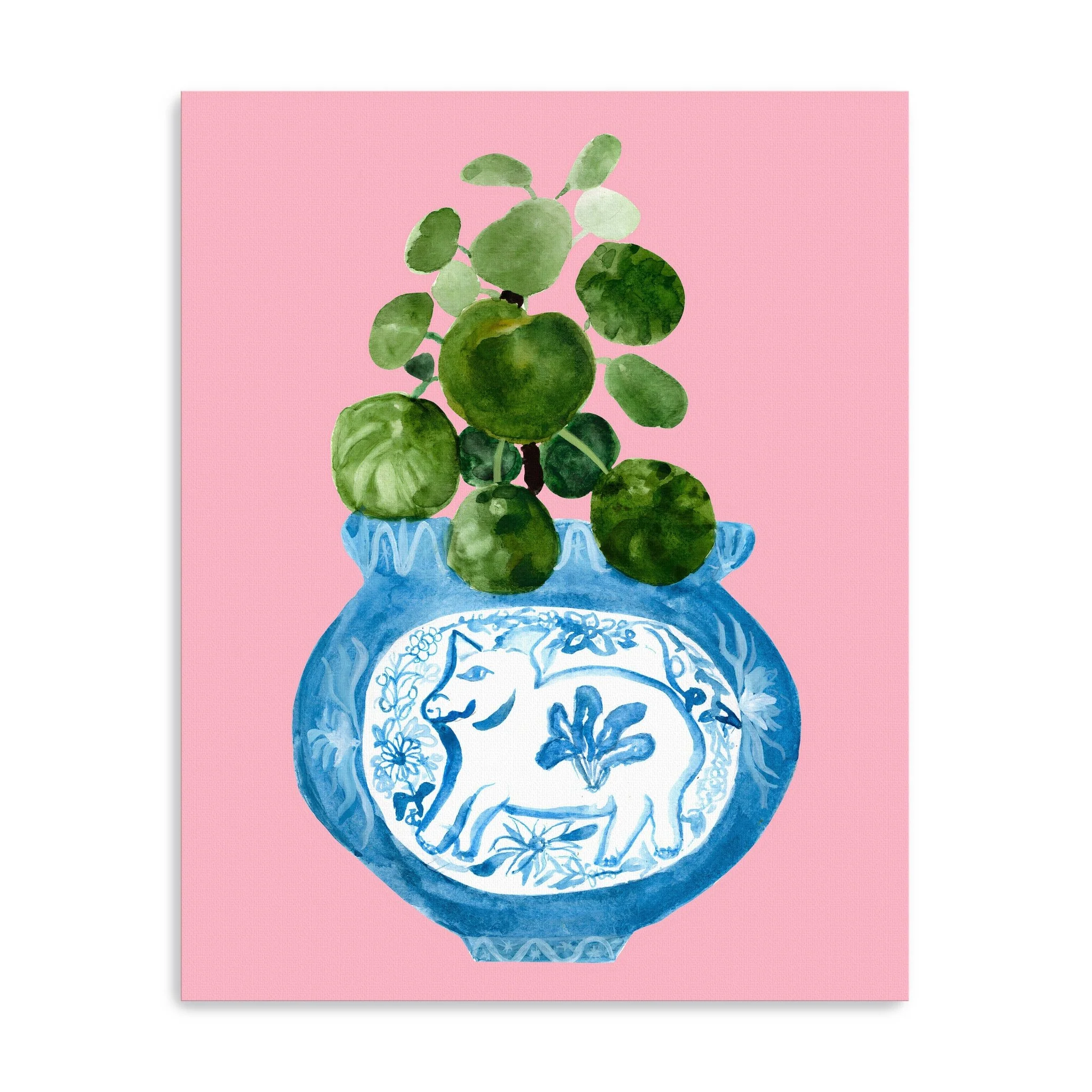 Year of the Pig Canvas Giclee Wall Art