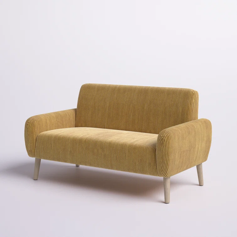 Paschall 57'' Corduroy Loveseat