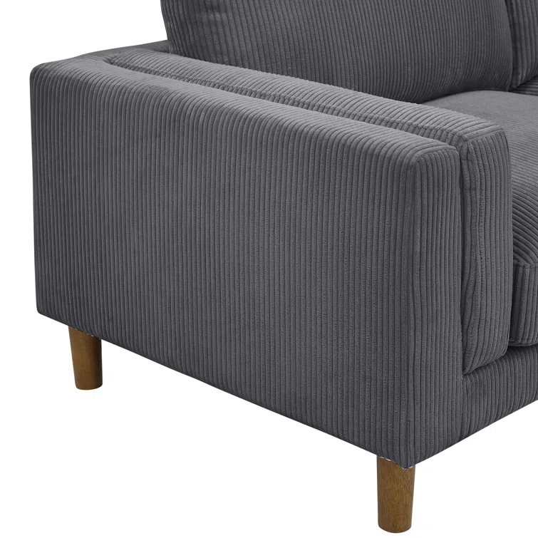 Larisey 87'' Corduroy Sofa