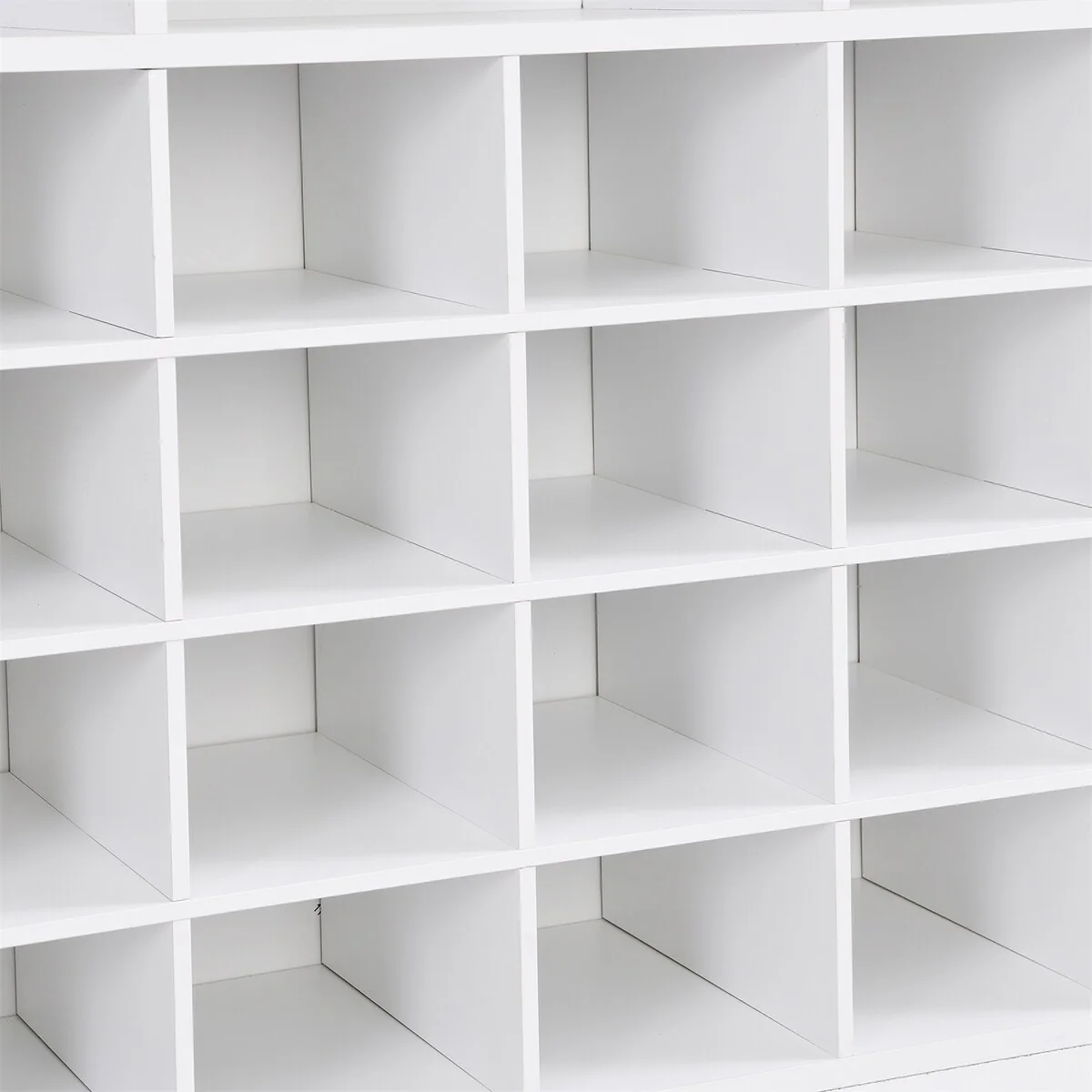 Merax Sleek Design 24 Shoe Cubby Console
