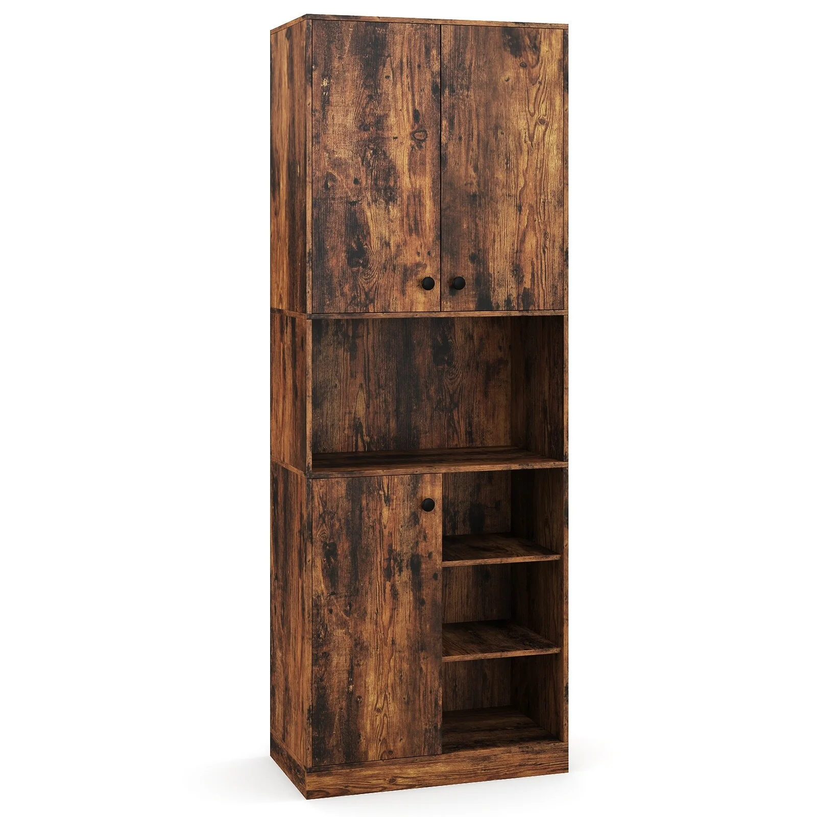 Costway Kitchen Pantry Storage Cabinet 65.5