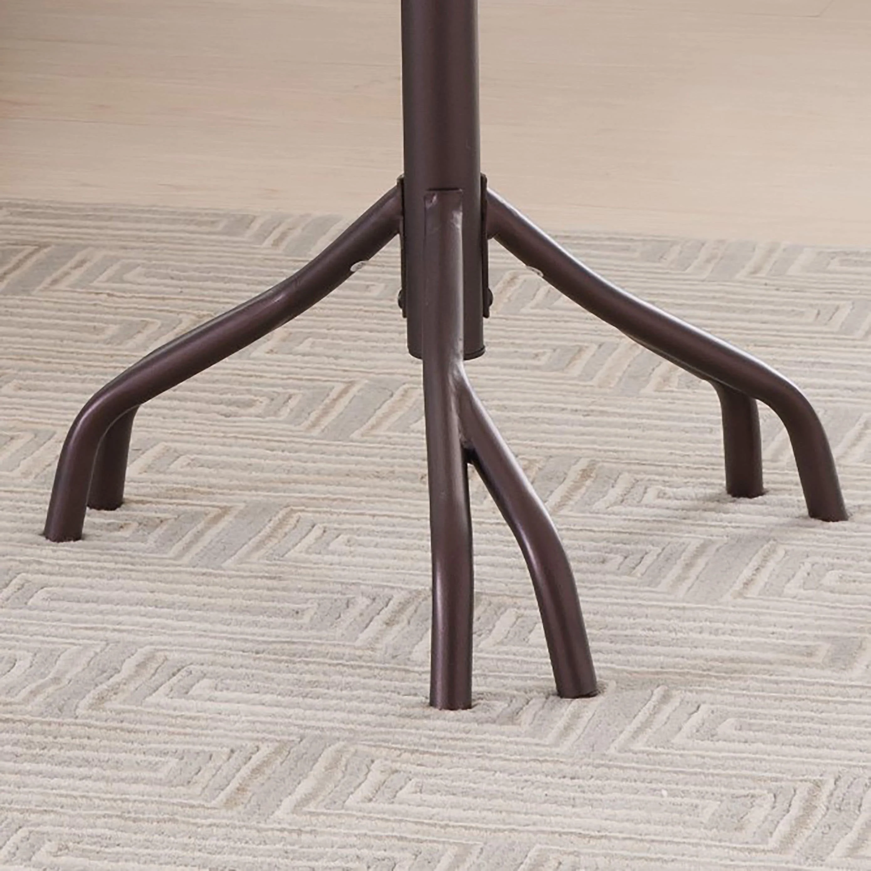Metal Hall Tree Freestanding Coat & Hat Rack with Branches, Bronze