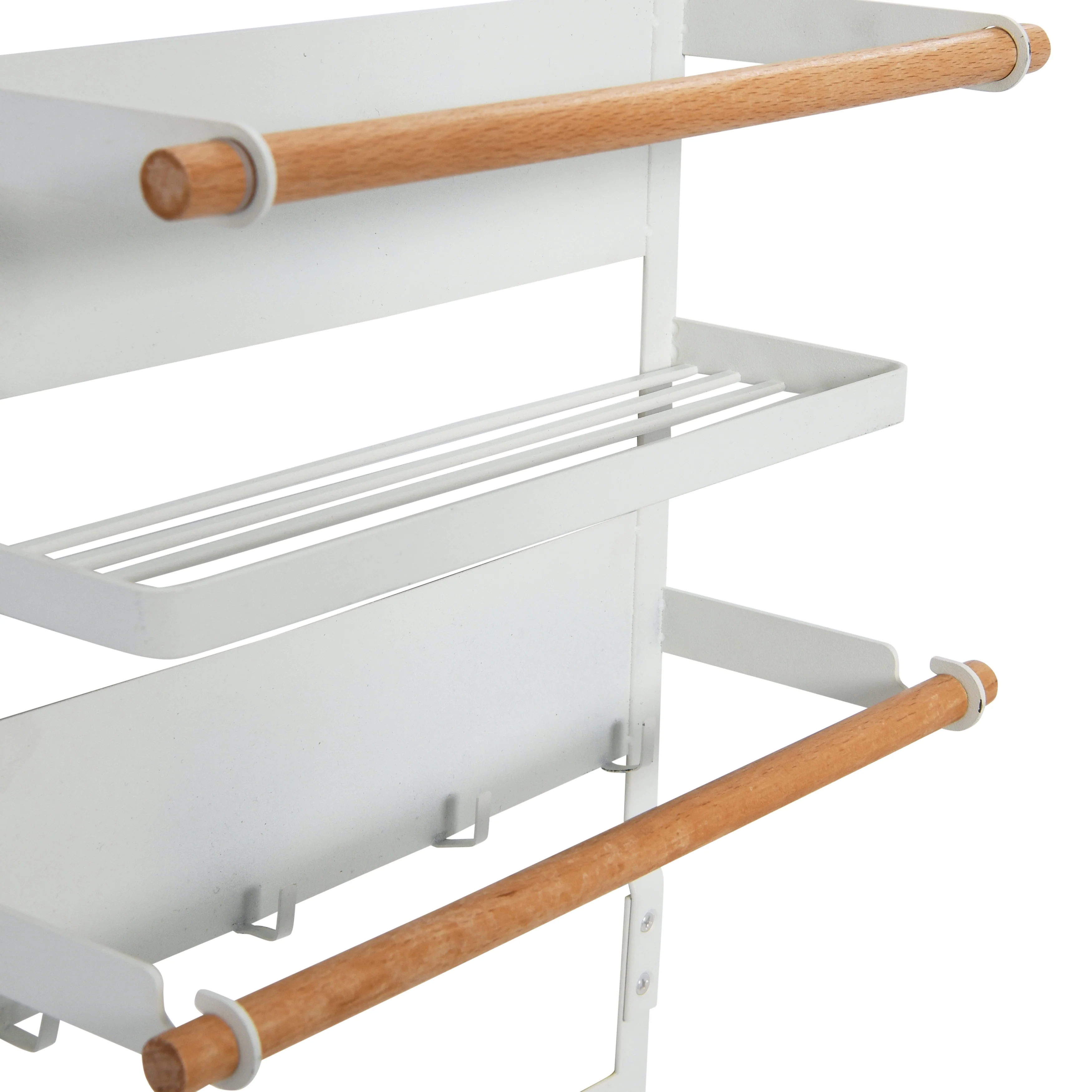 Household Essentials Metal Magnetic Organizer Rack