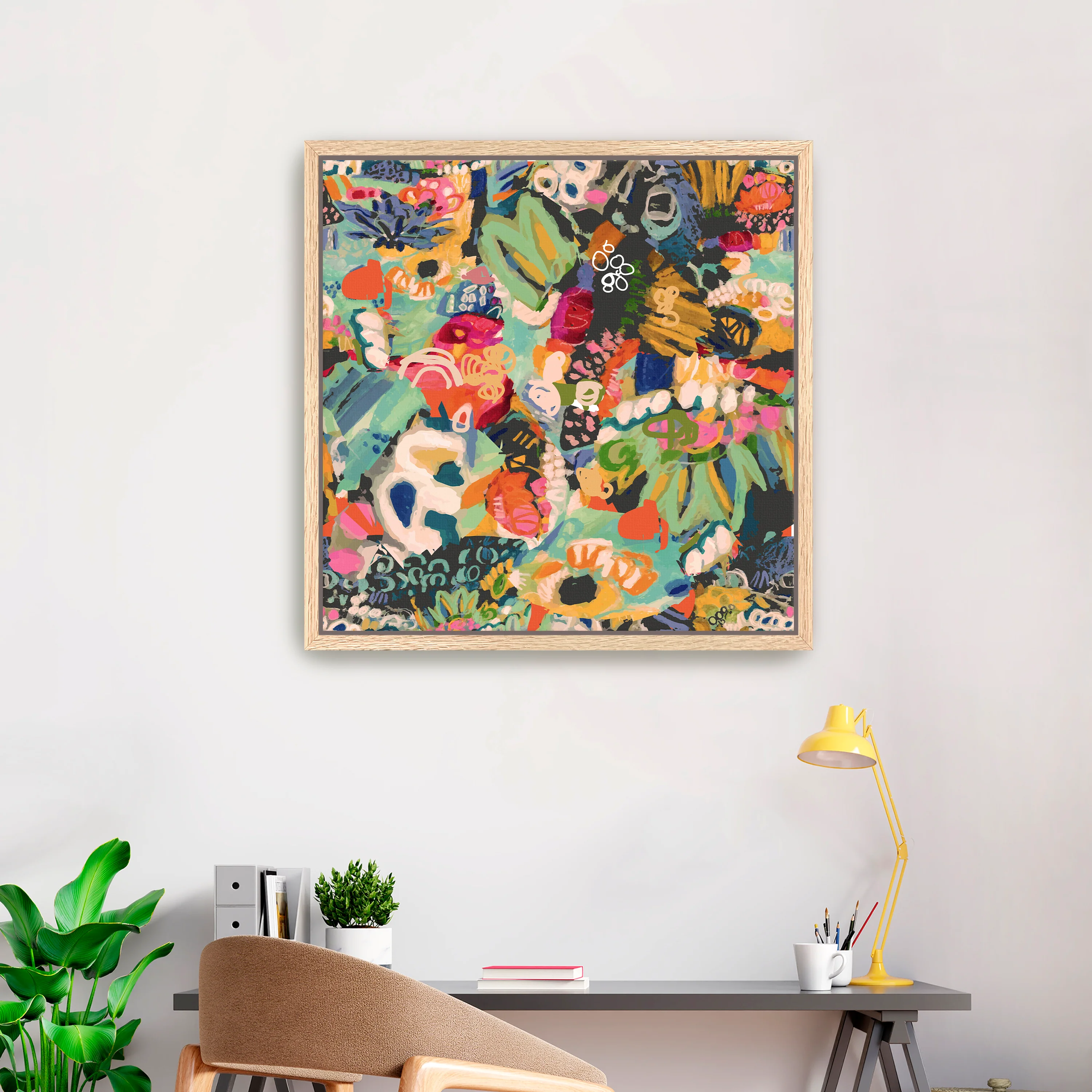 Bold Garden Canvas Giclee