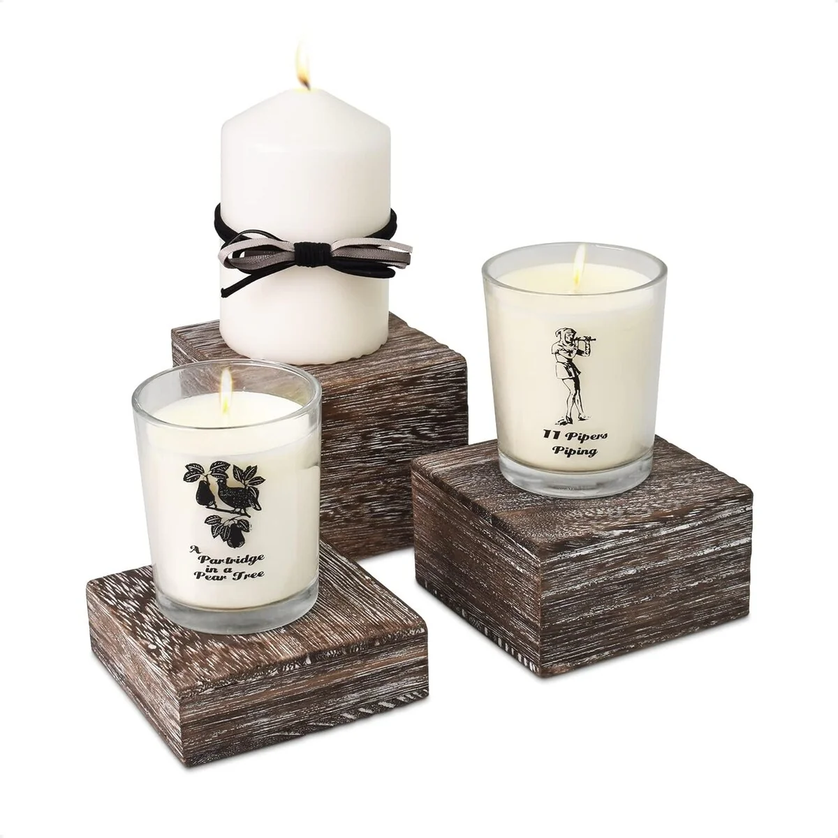 Wooden 3 Pcs Square Risers for Display