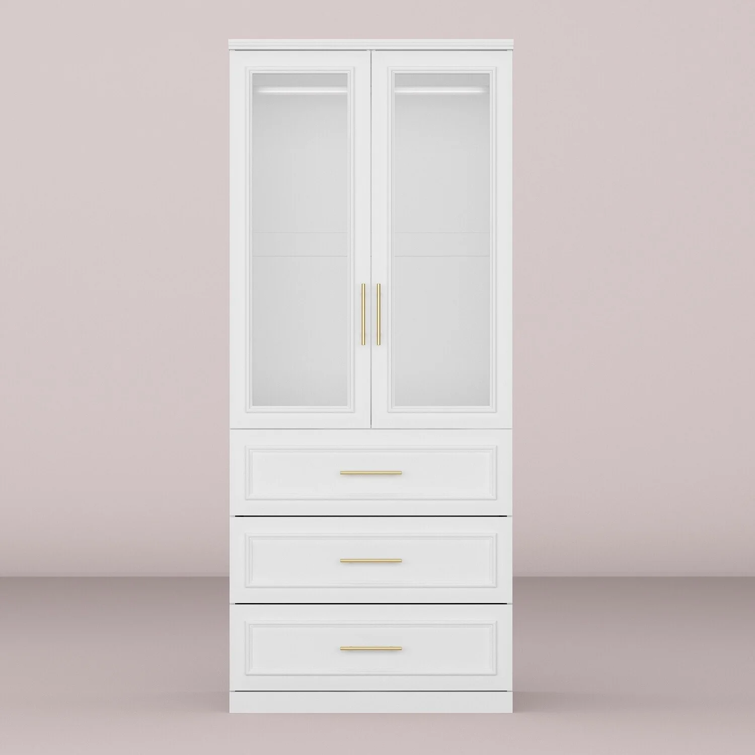 Modular Wardrobe Combo Armoires Closet Freestanding Cabinet Organizer