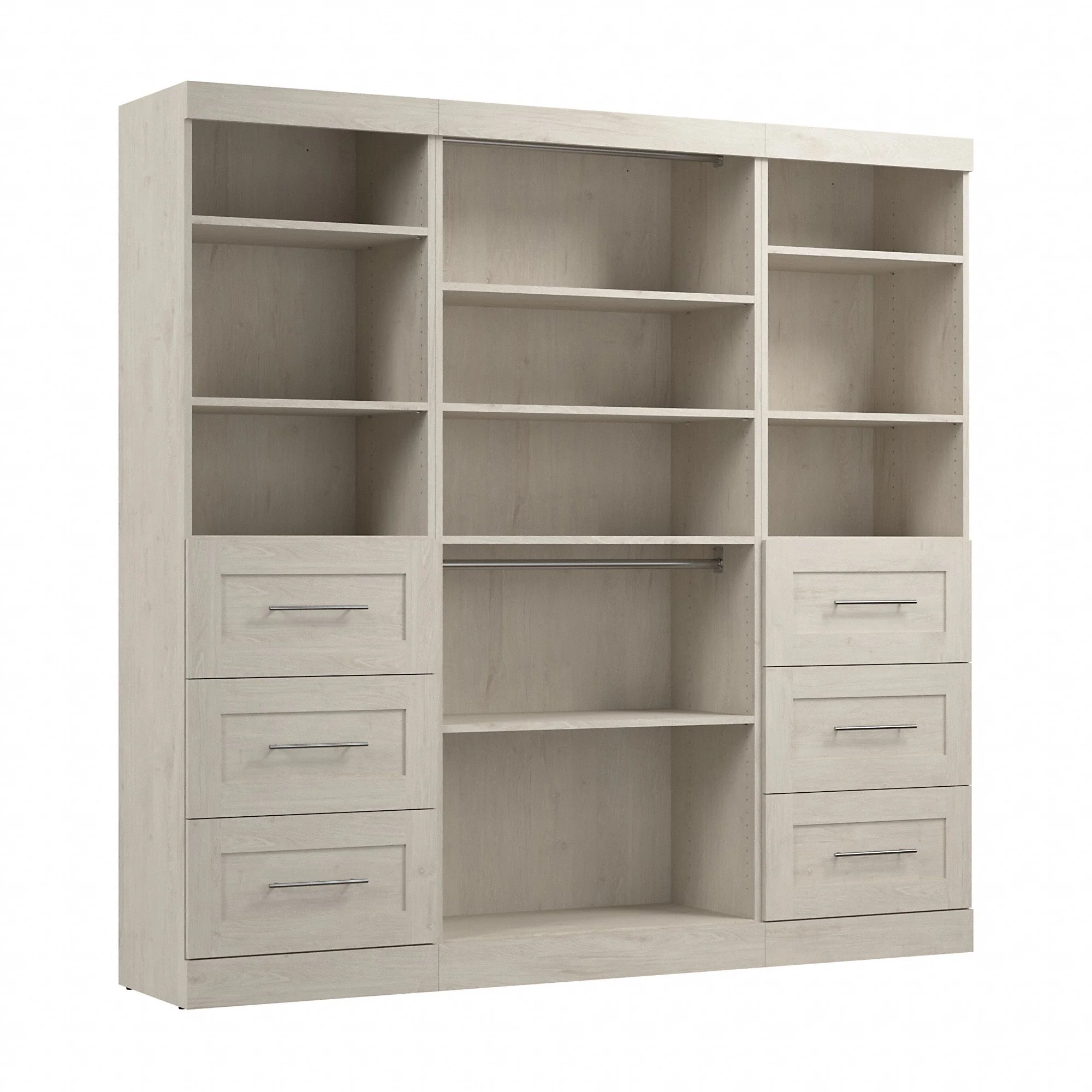 Pur 86W Closet Organization System with Drawers by Bestar - 86