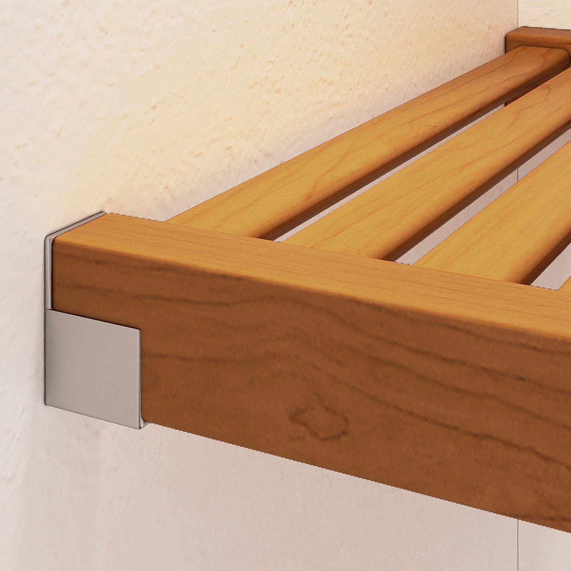 John Louis Home Solid Wood Walk-In Closet System with 5-Drawers